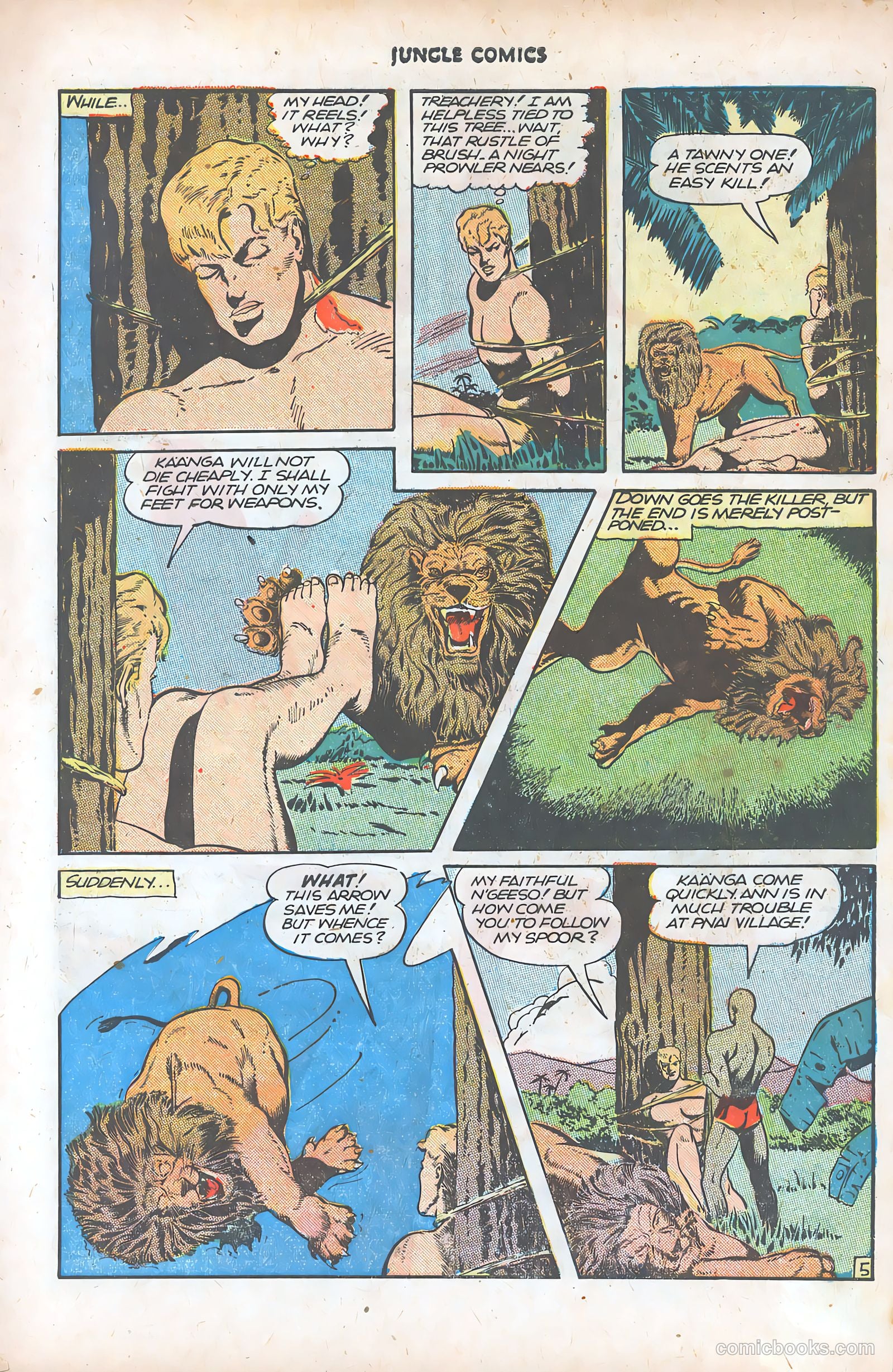 Jungle Comics #77 (1946) — page 7 of 52