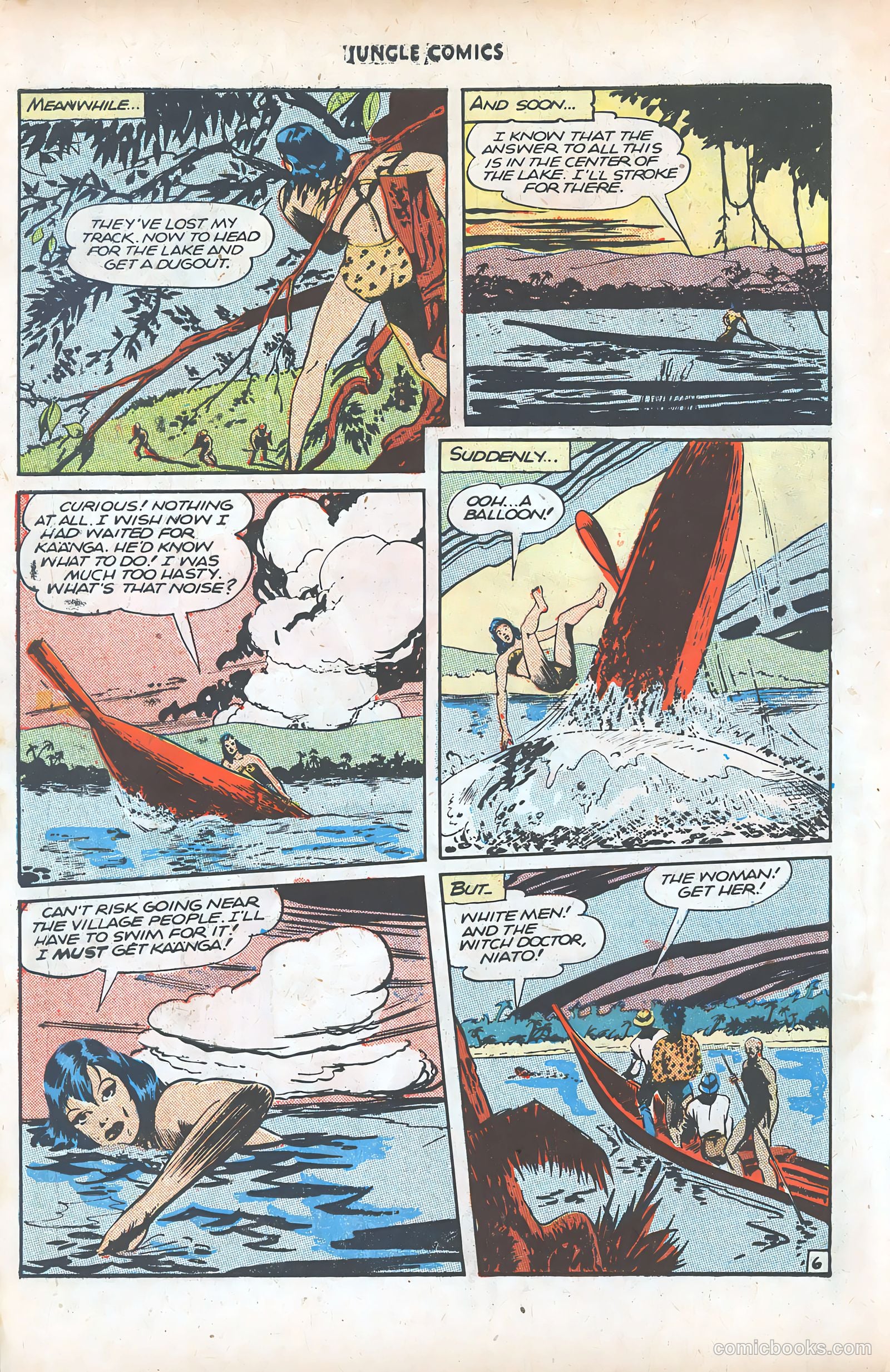 Jungle Comics #77 (1946) — page 8 of 52