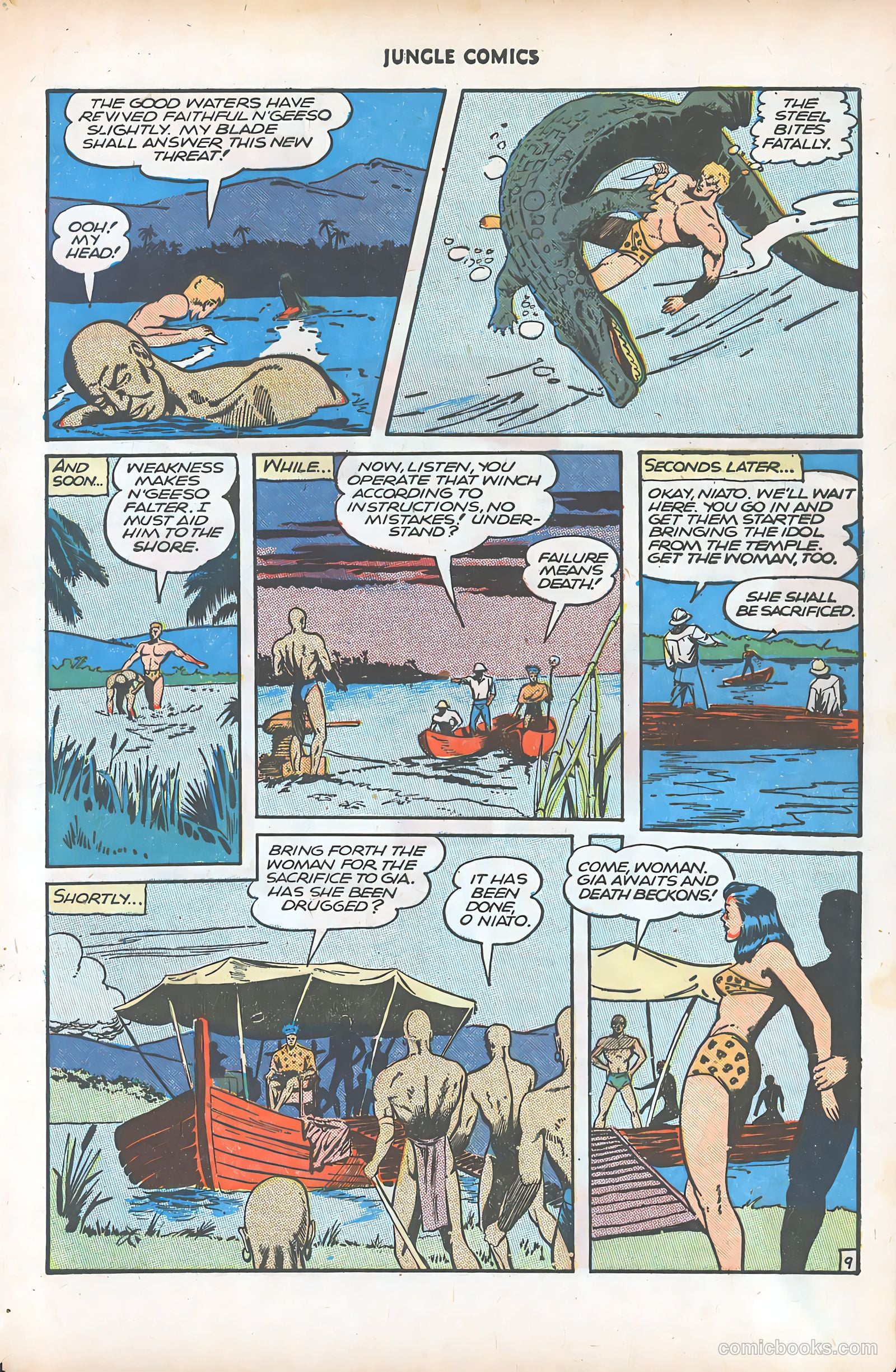 Jungle Comics #77 (1946) — page 11 of 52