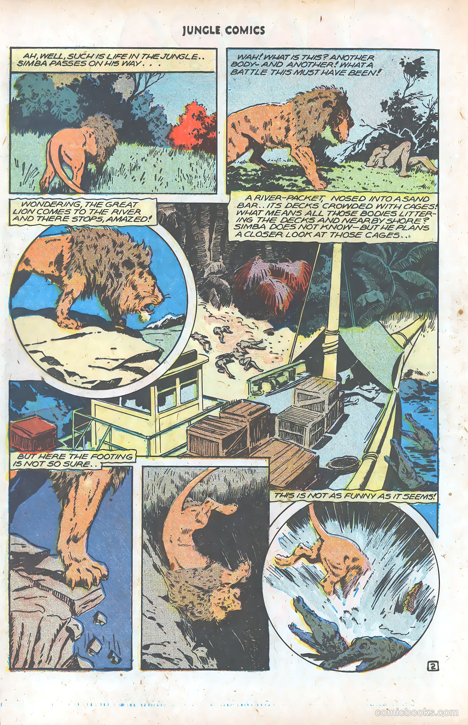 Jungle Comics #77 (1946) — page 16 of 52