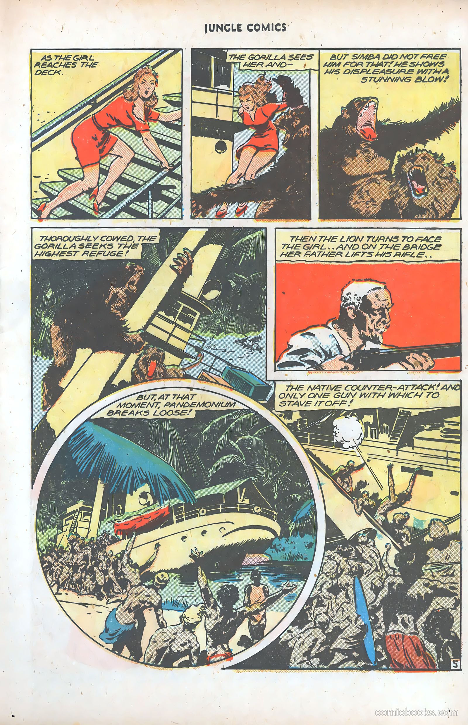 Jungle Comics #77 (1946) — page 19 of 52
