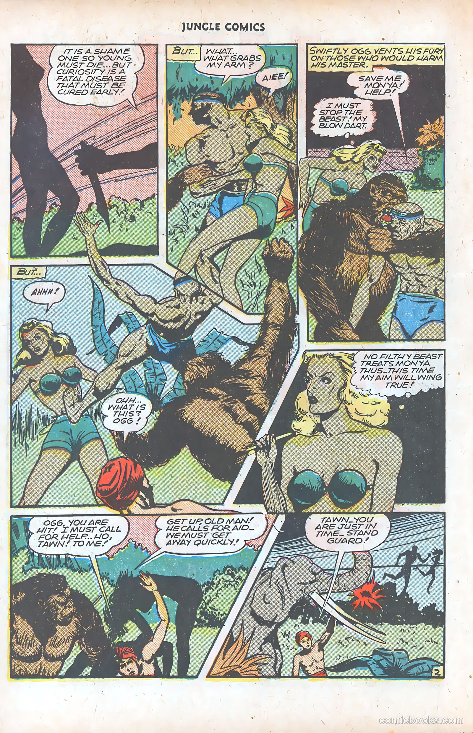 Jungle Comics #77 (1946) — page 22 of 52