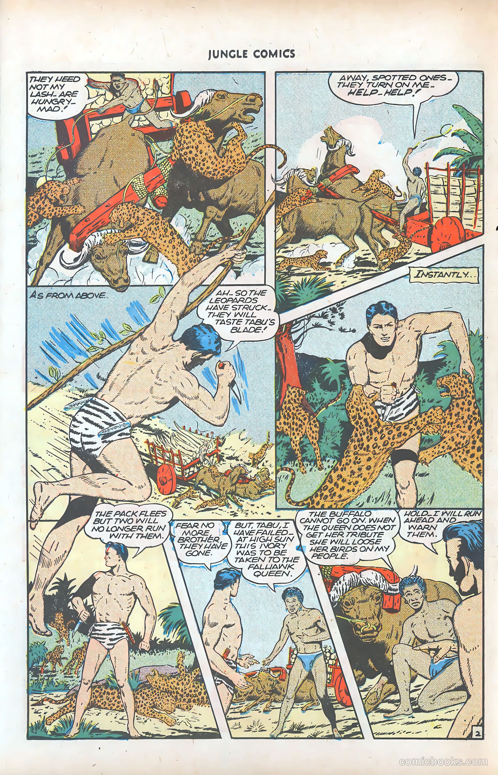 Jungle Comics #77 (1946) — page 36 of 52