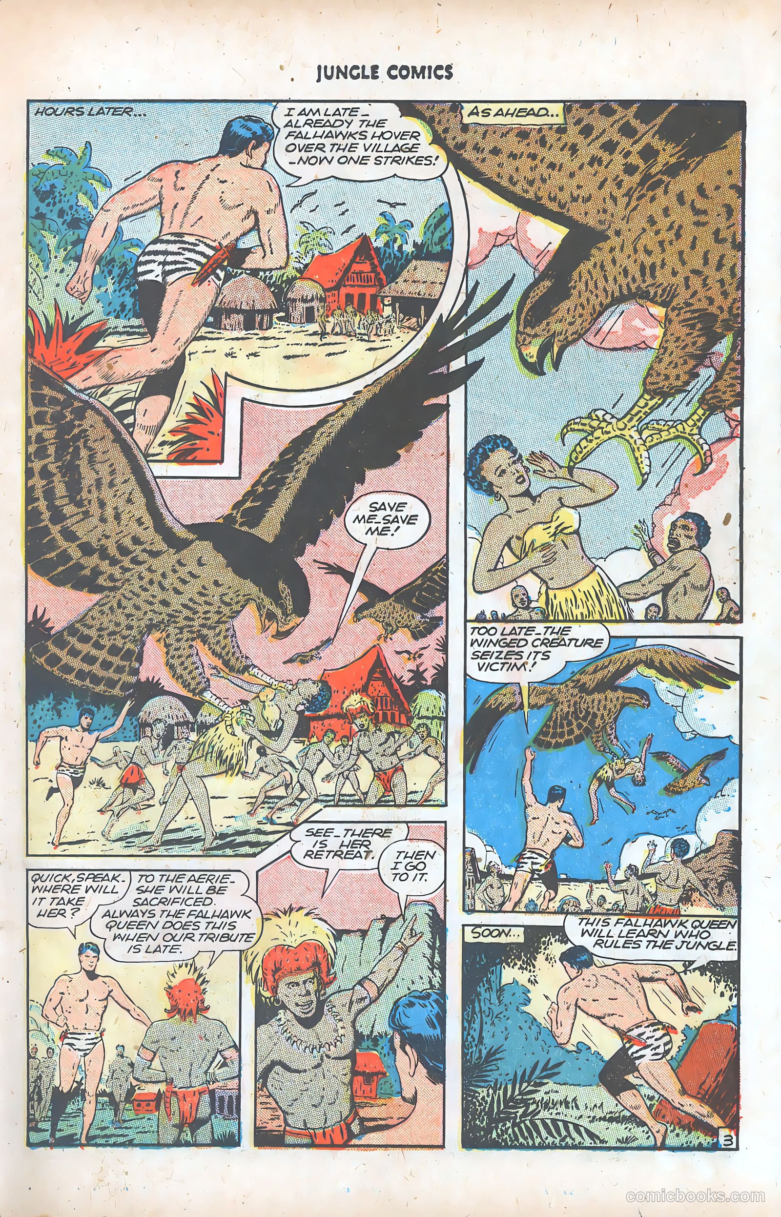Jungle Comics #77 (1946) — page 37 of 52