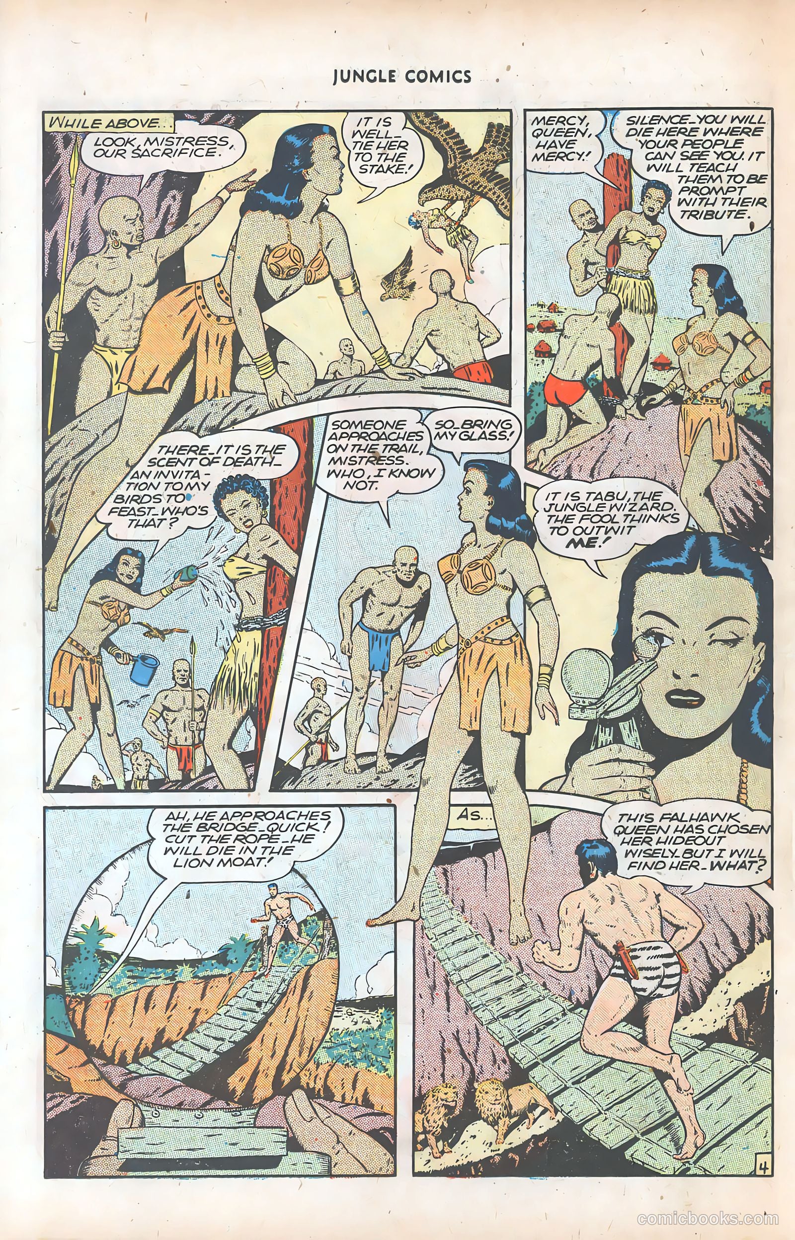 Jungle Comics #77 (1946) — page 38 of 52