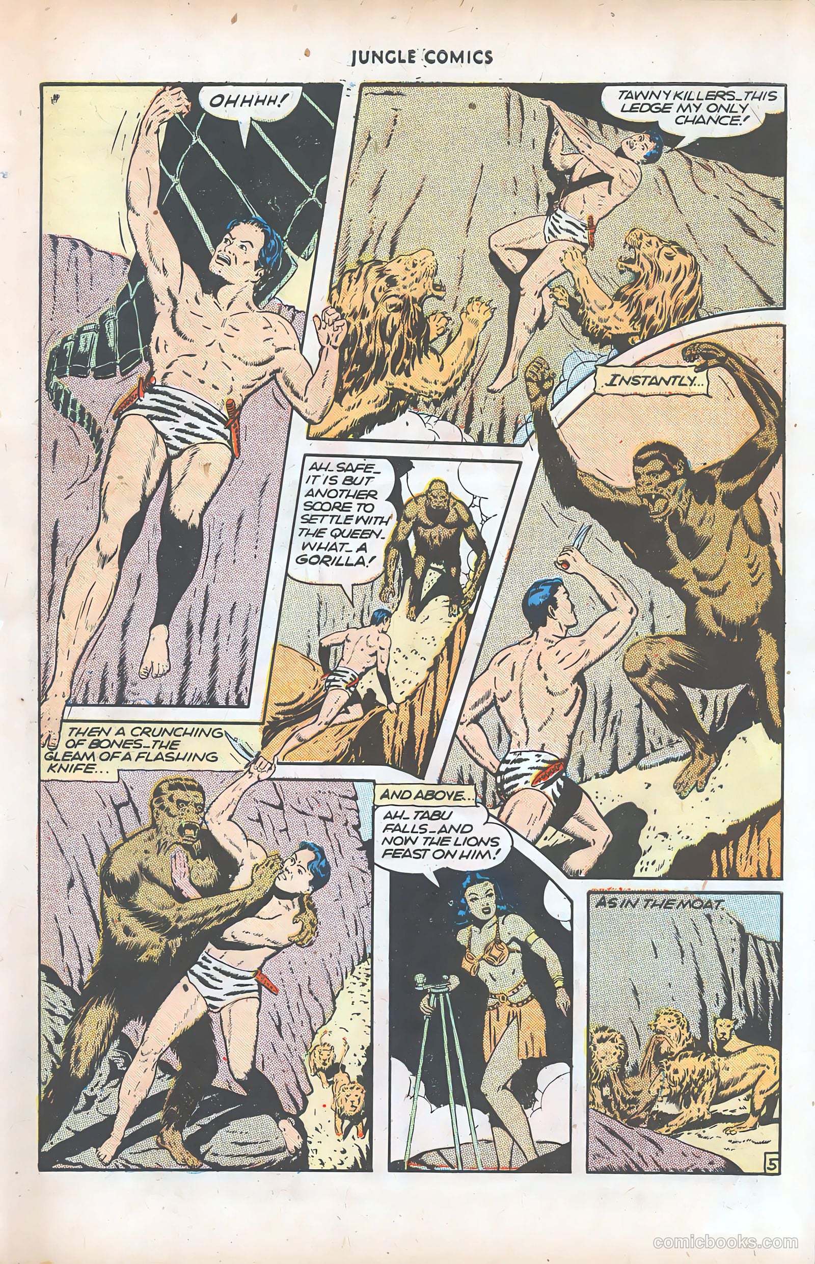 Jungle Comics #77 (1946) — page 39 of 52