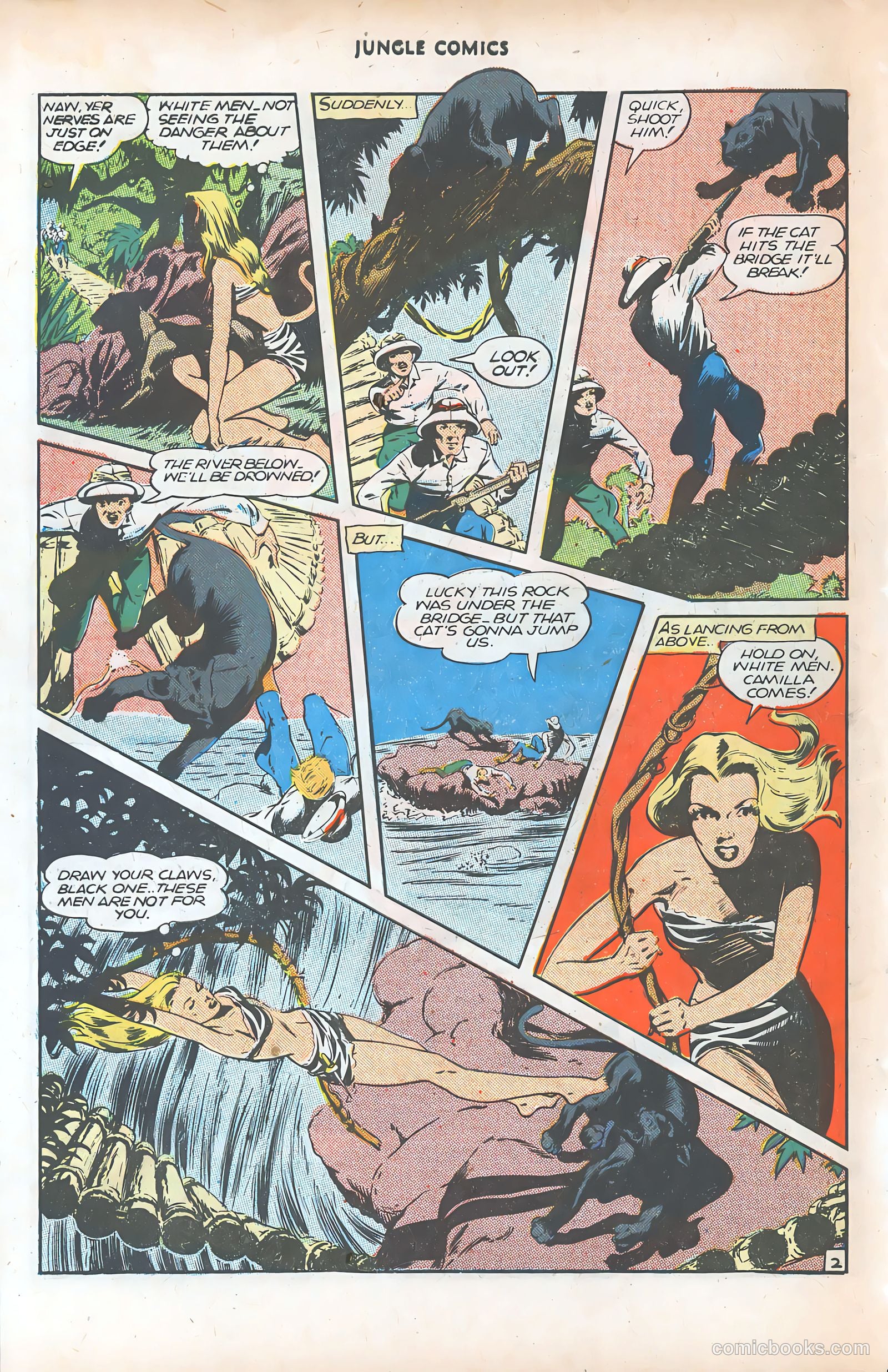 Jungle Comics #77 (1946) — page 44 of 52