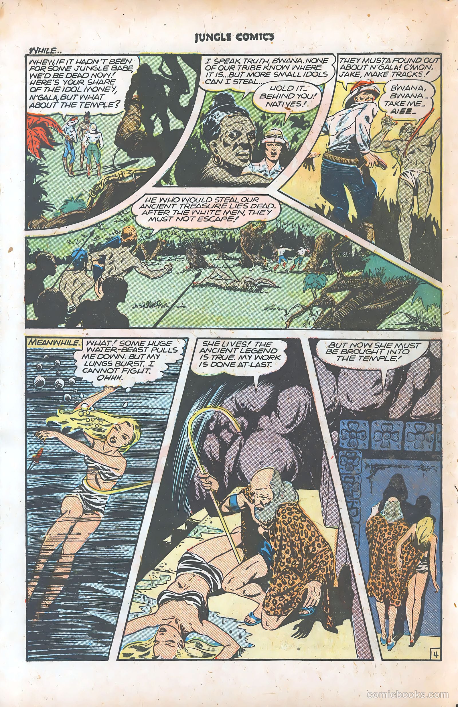 Jungle Comics #77 (1946) — page 46 of 52