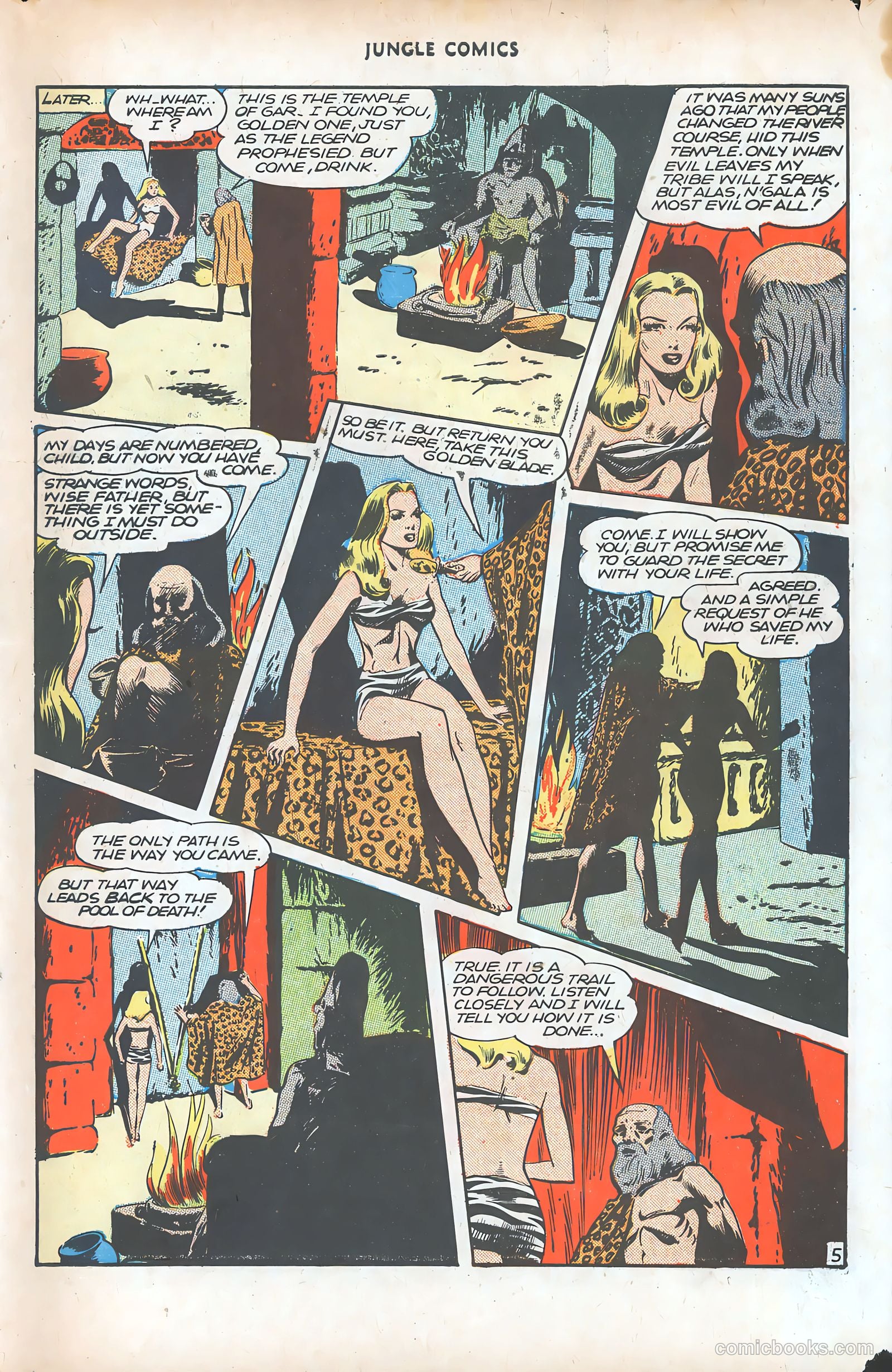 Jungle Comics #77 (1946) — page 47 of 52