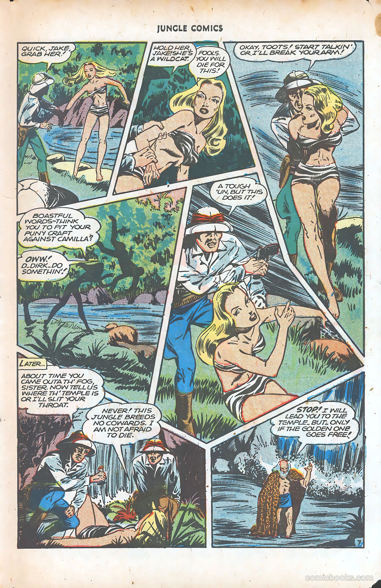 Jungle Comics #77 (1946) — page 49 of 52