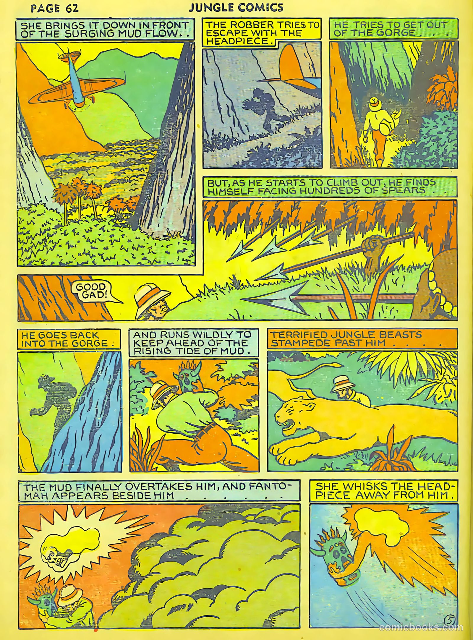 Jungle Comics #8 (1940) — page 64 of 68