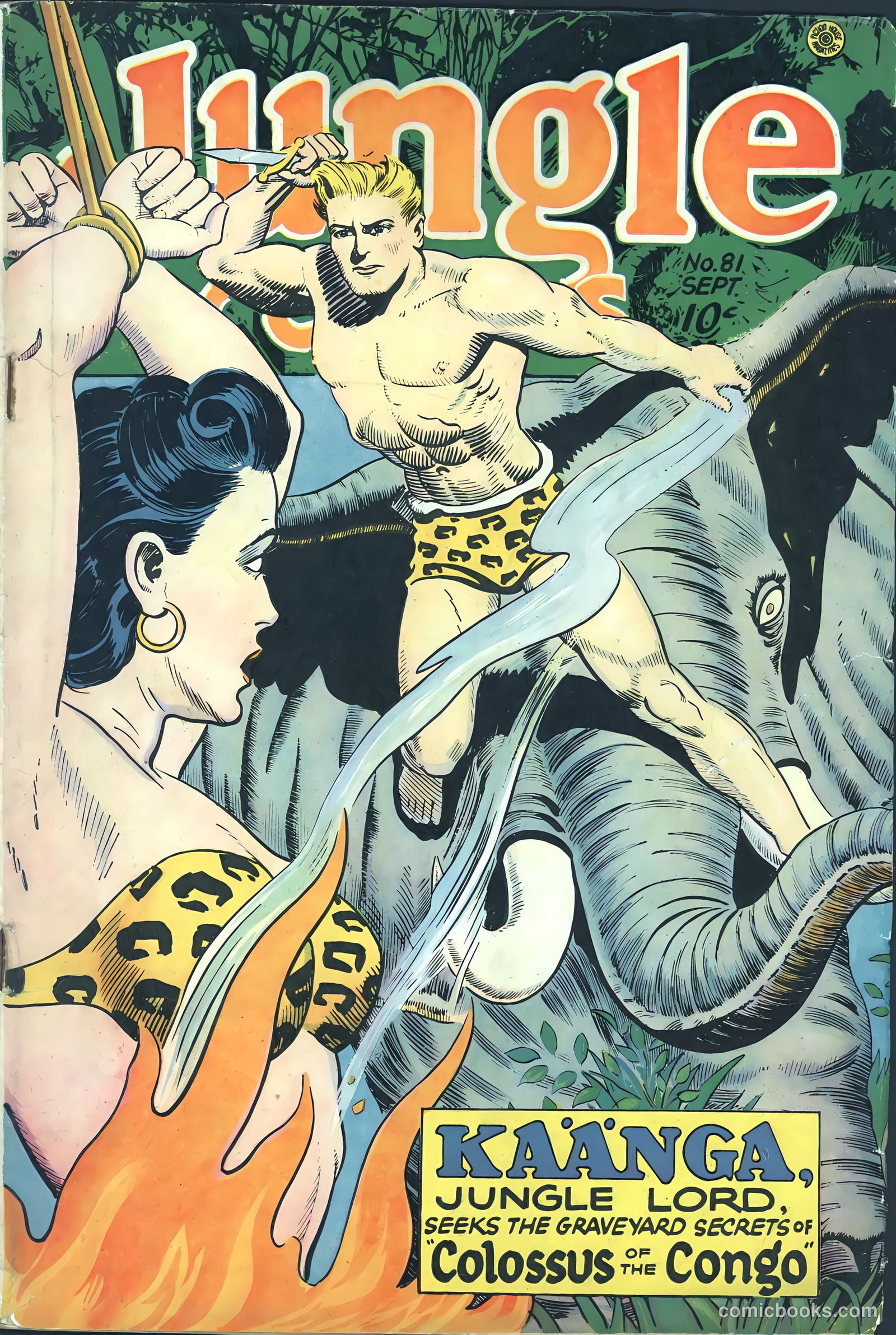 Jungle Comics #81 cover
