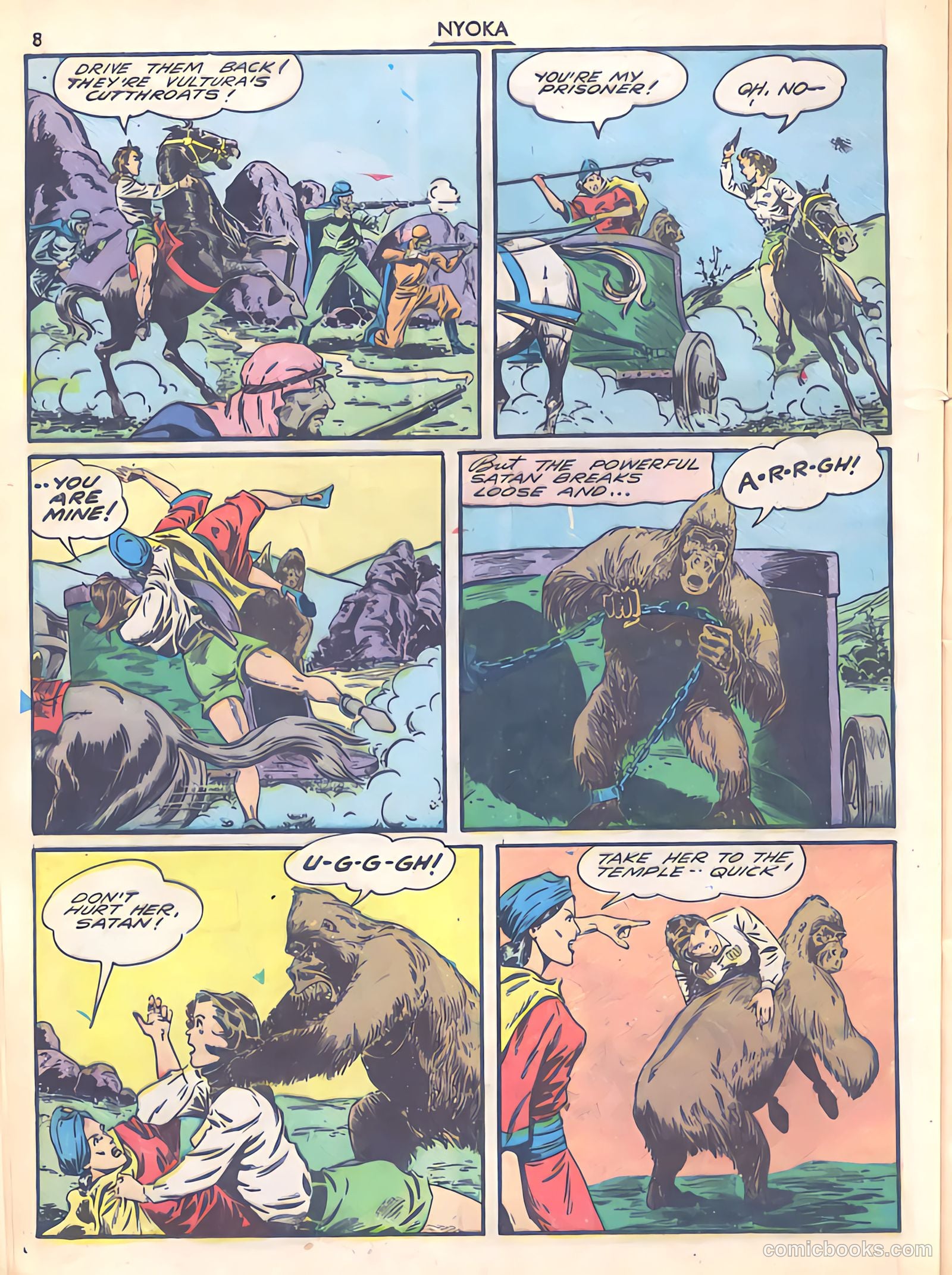 Jungle Girl #1 (2007) — page 8 of 68