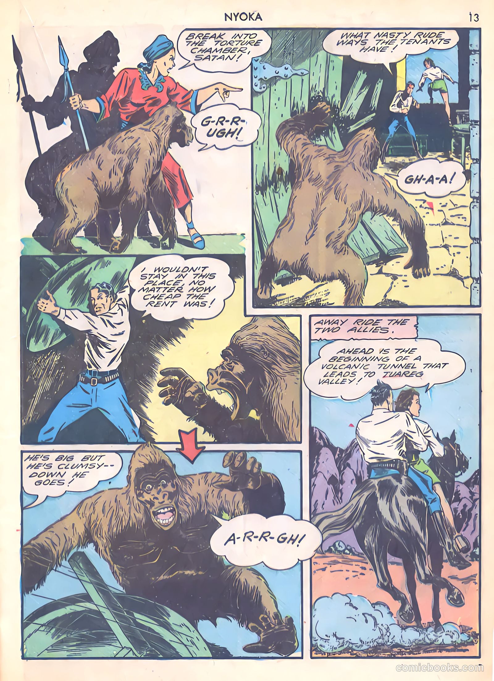 Jungle Girl #1 (2007) — page 13 of 68