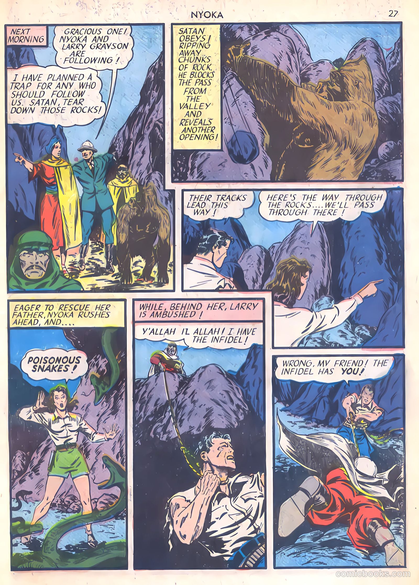 Jungle Girl #1 (2007) — page 27 of 68