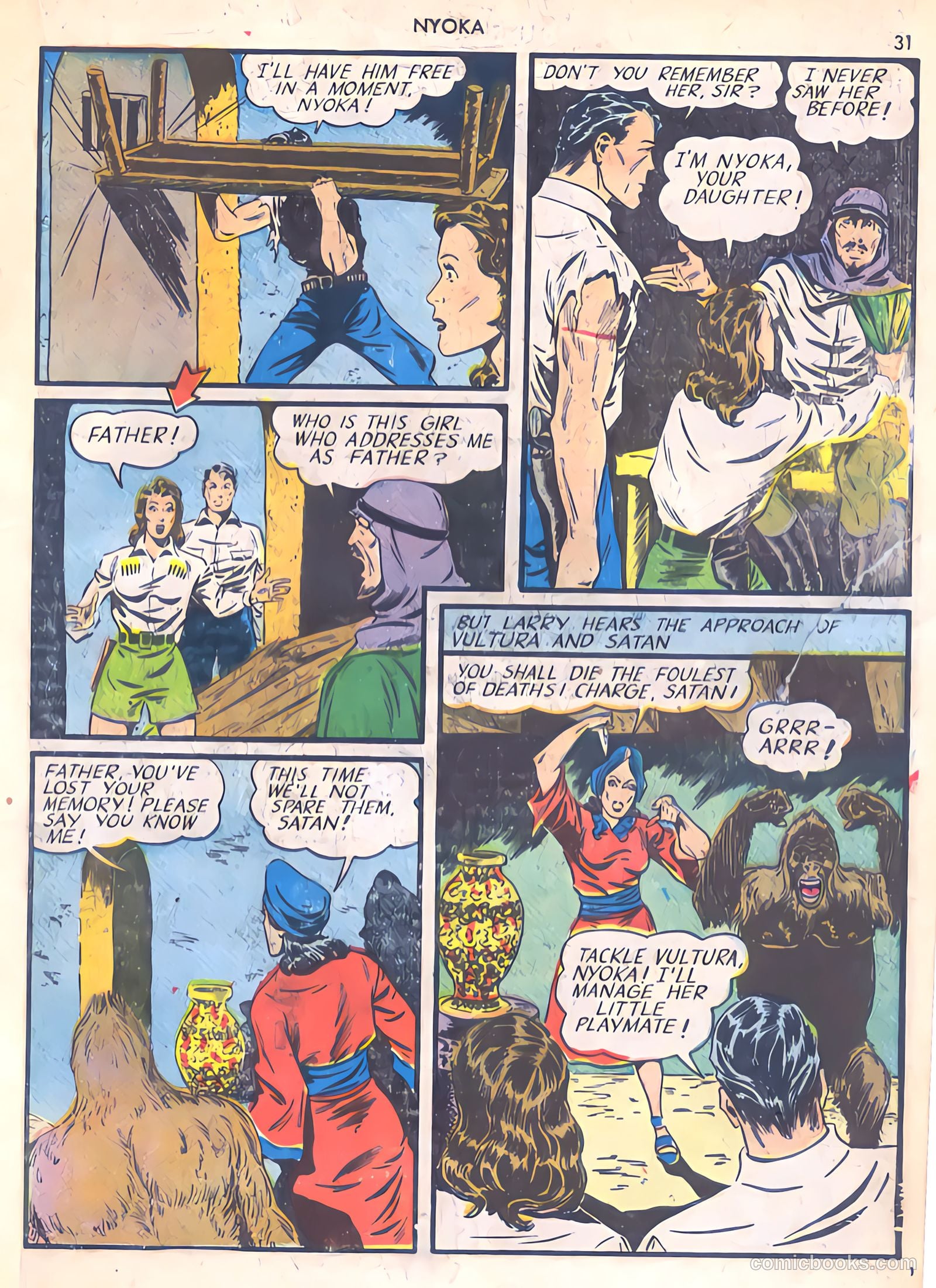 Jungle Girl #1 (2007) — page 31 of 68
