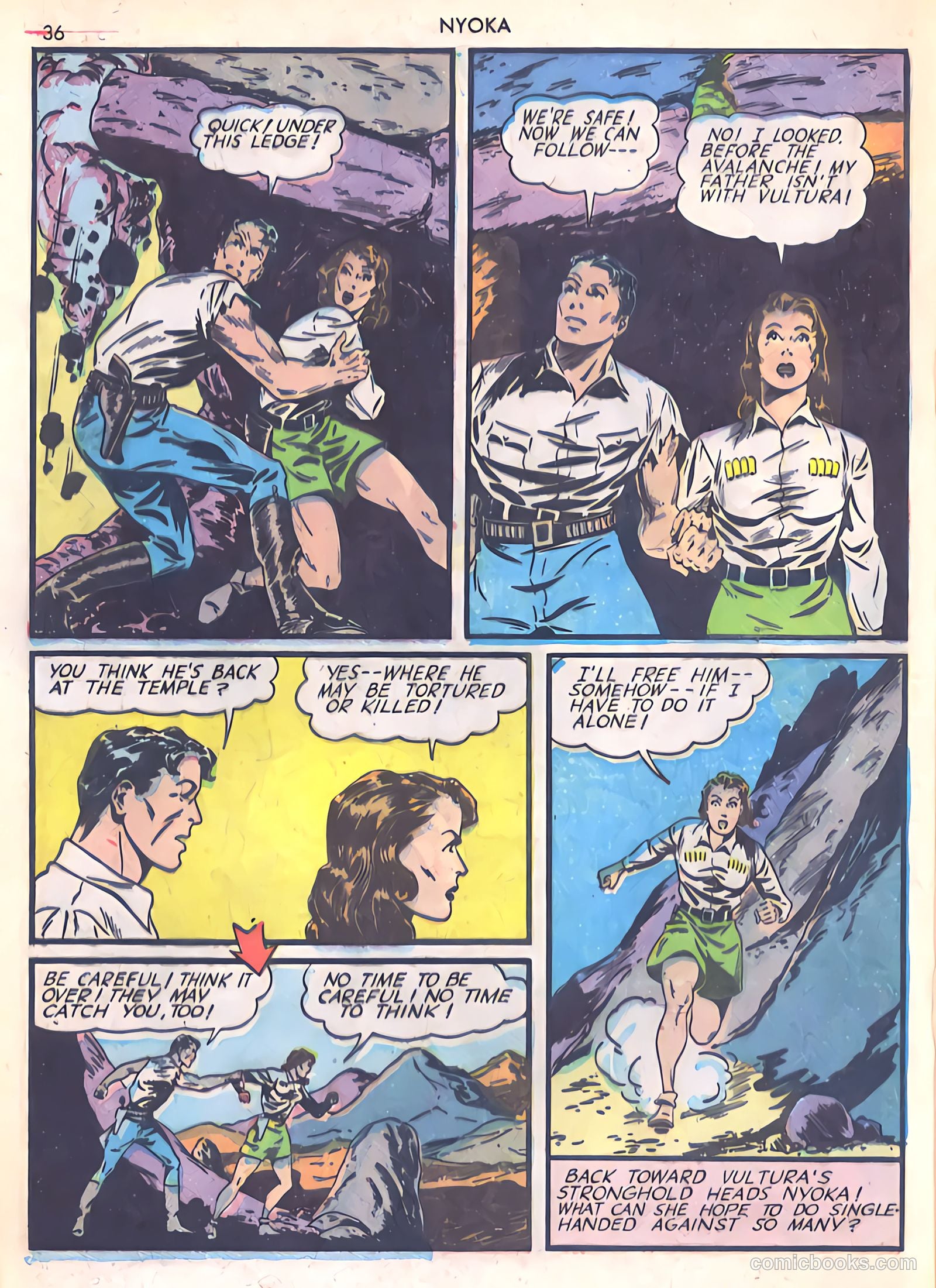 Jungle Girl #1 (2007) — page 36 of 68