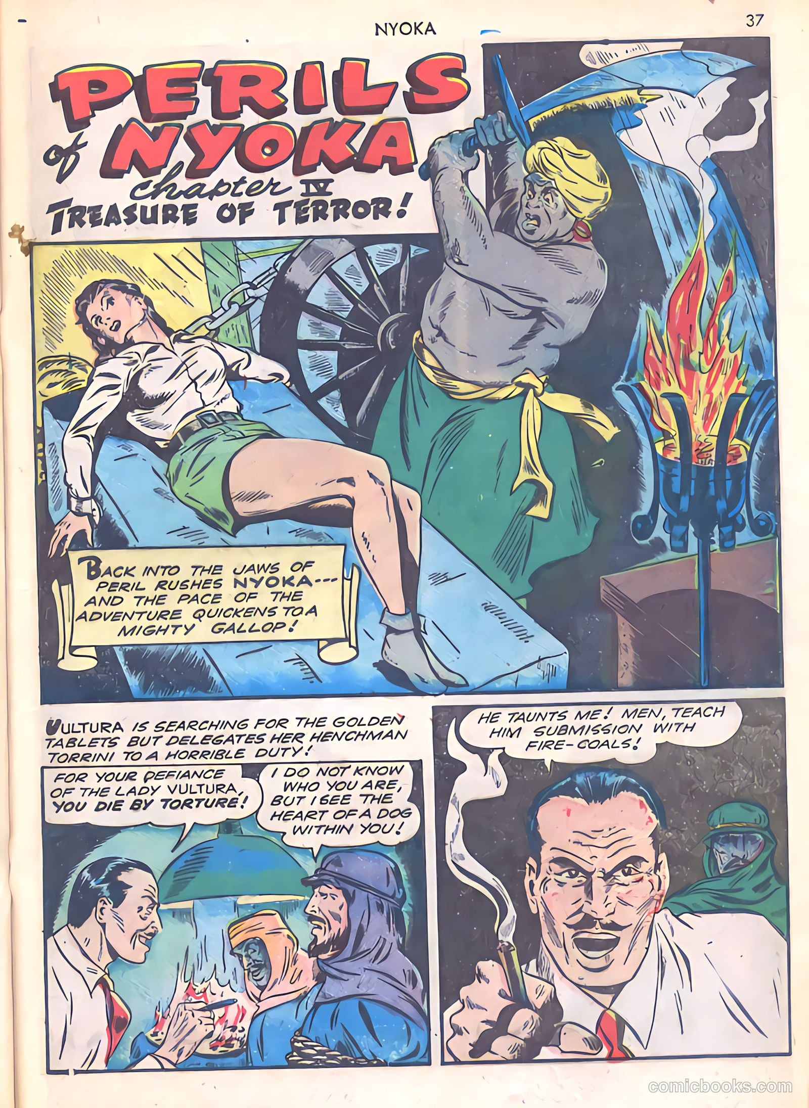Jungle Girl #1 (2007) — page 37 of 68