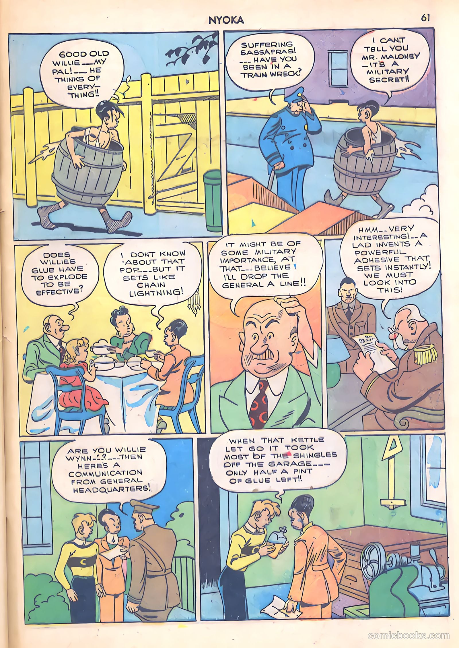 Jungle Girl #1 (2007) — page 61 of 68