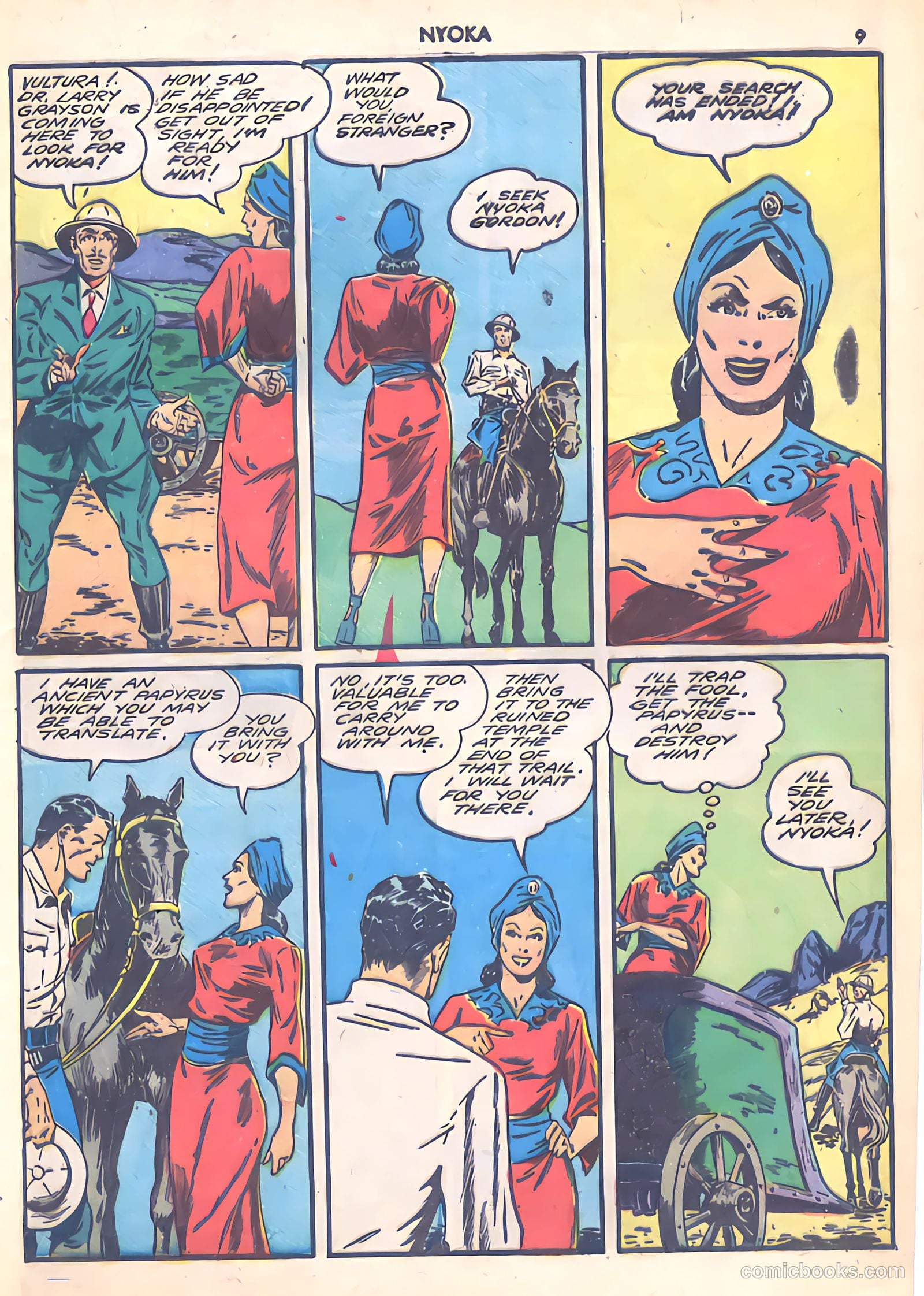 Jungle Girl #1 (1942) — page 9 of 68