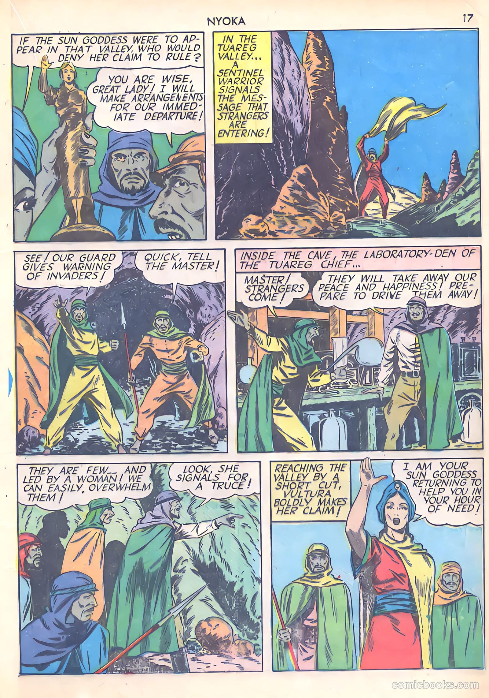 Jungle Girl #1 (1942) — page 17 of 68
