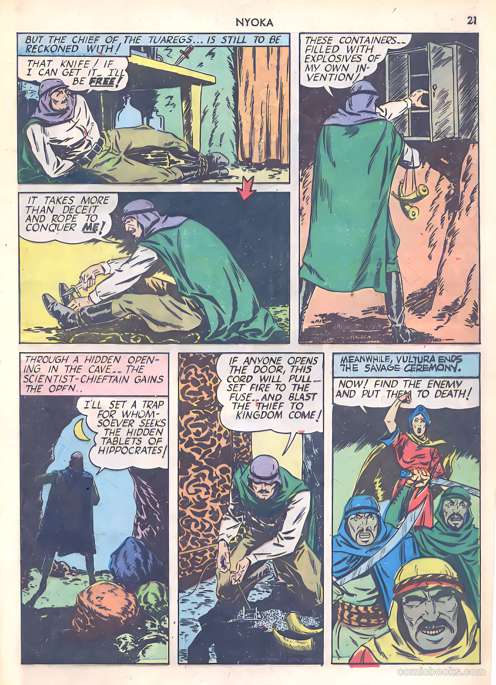 Jungle Girl #1 (1942) — page 21 of 68
