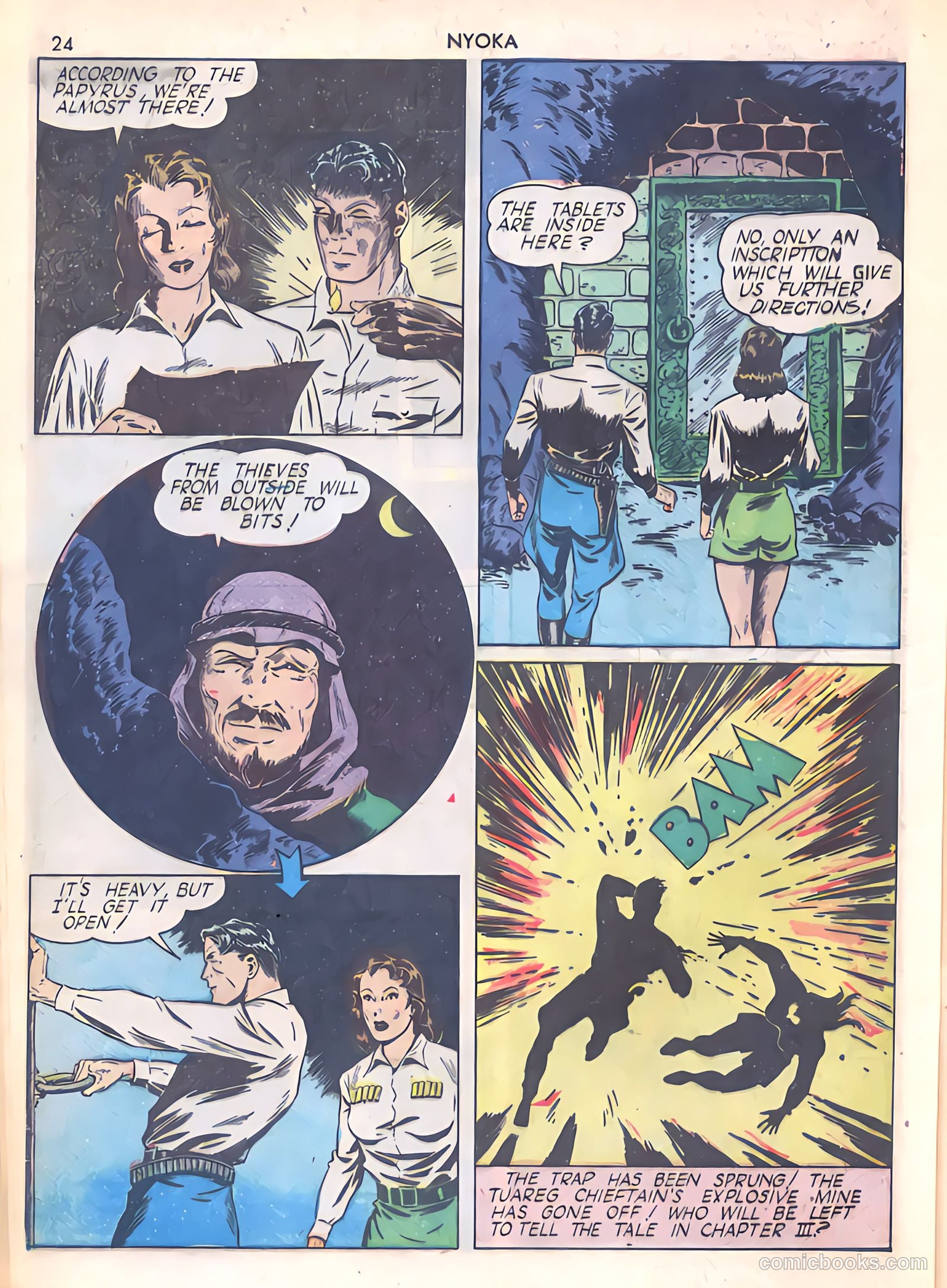 Jungle Girl #1 (1942) — page 24 of 68