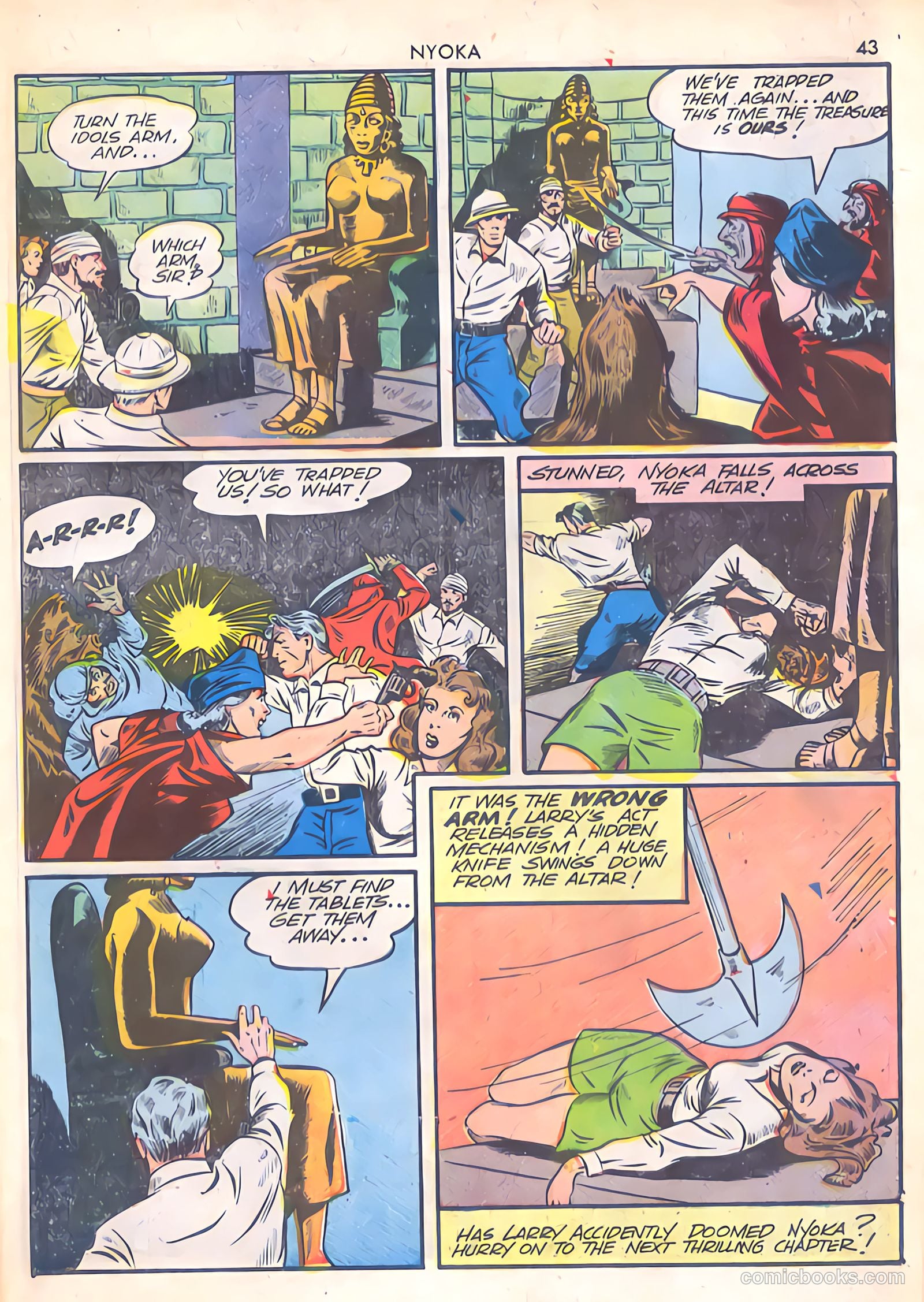 Jungle Girl #1 (1942) — page 43 of 68