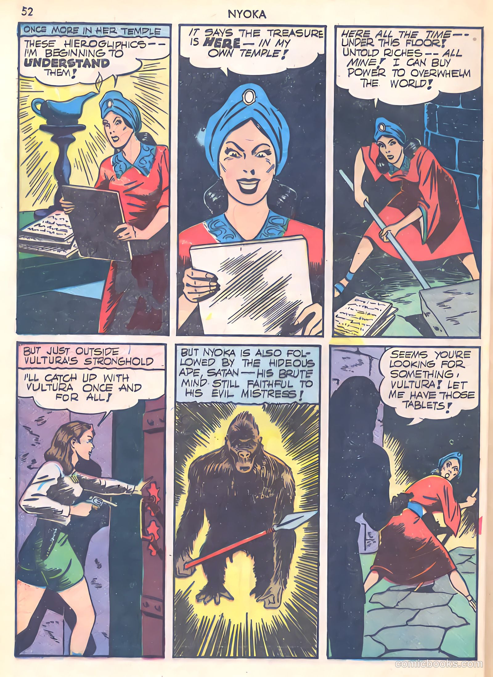 Jungle Girl #1 (1942) — page 52 of 68