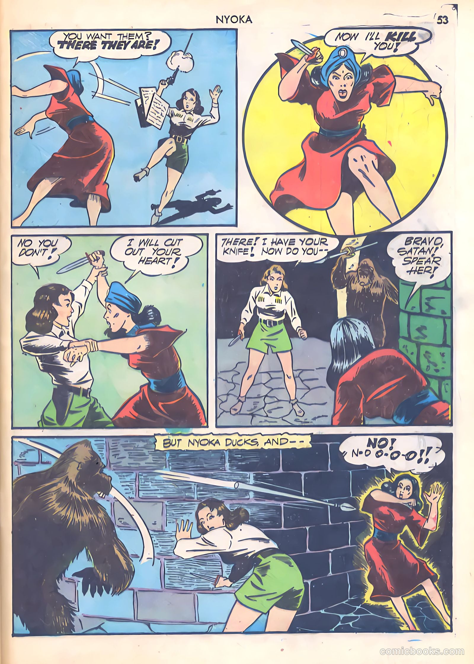 Jungle Girl #1 (1942) — page 53 of 68