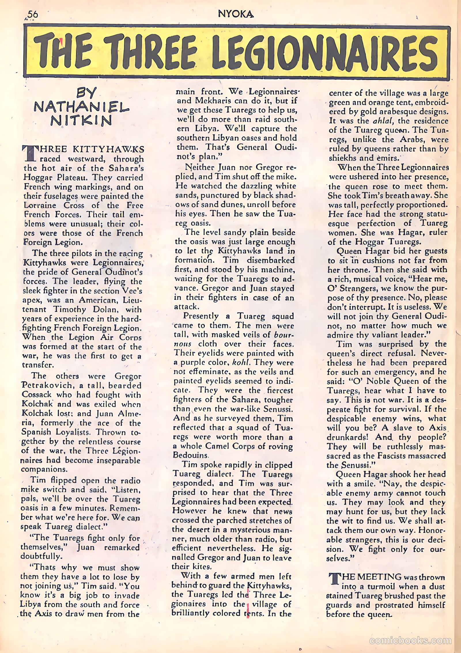 Jungle Girl #1 (1942) — page 56 of 68