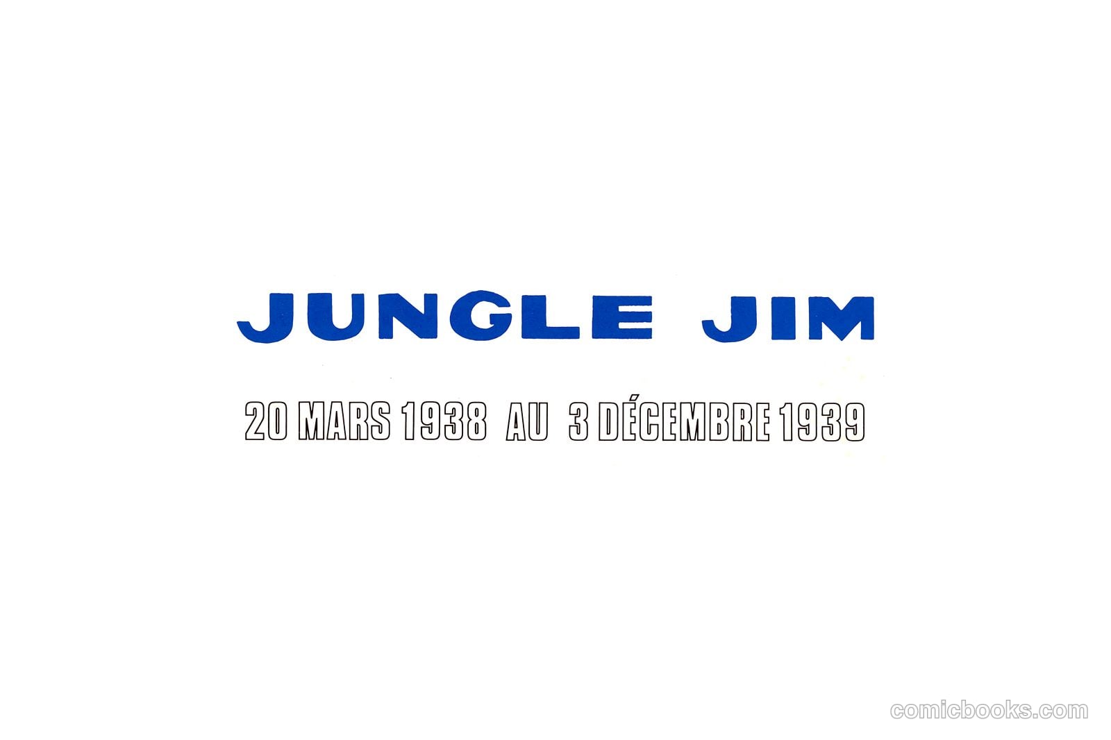 Jungle Jim #1 (Eseuve Editions, SA) — page 12 of 111