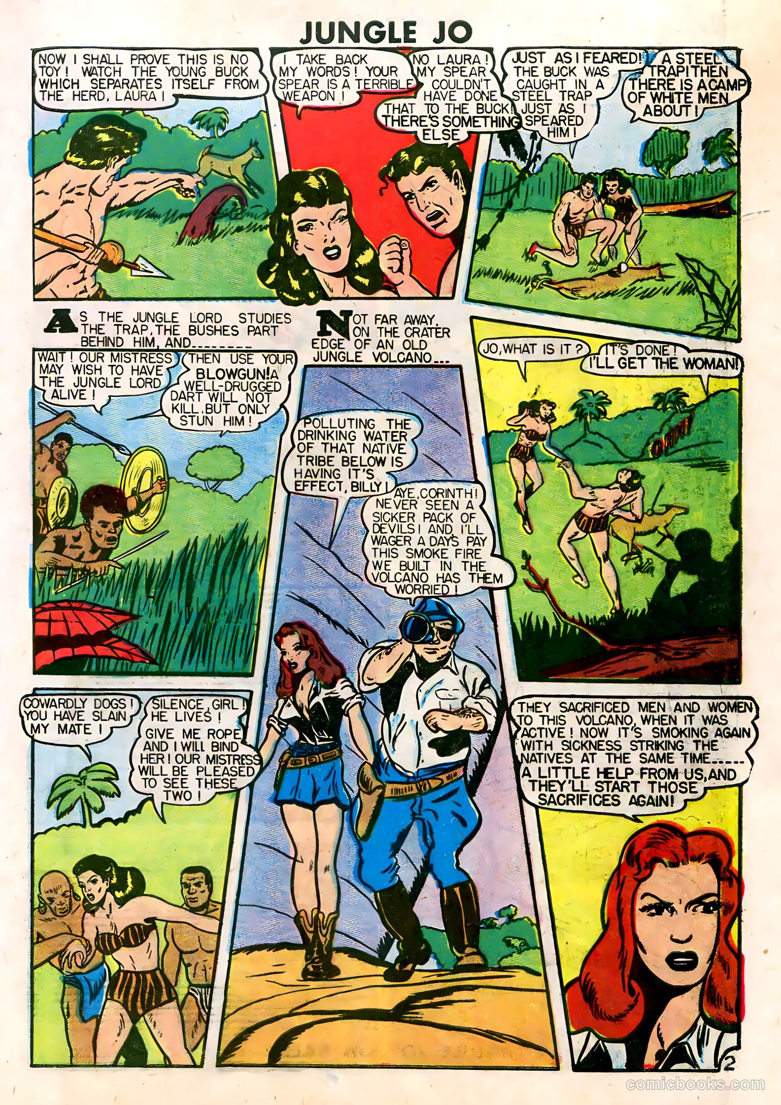 Jungle Jo #3 (1950) — page 3 of 32