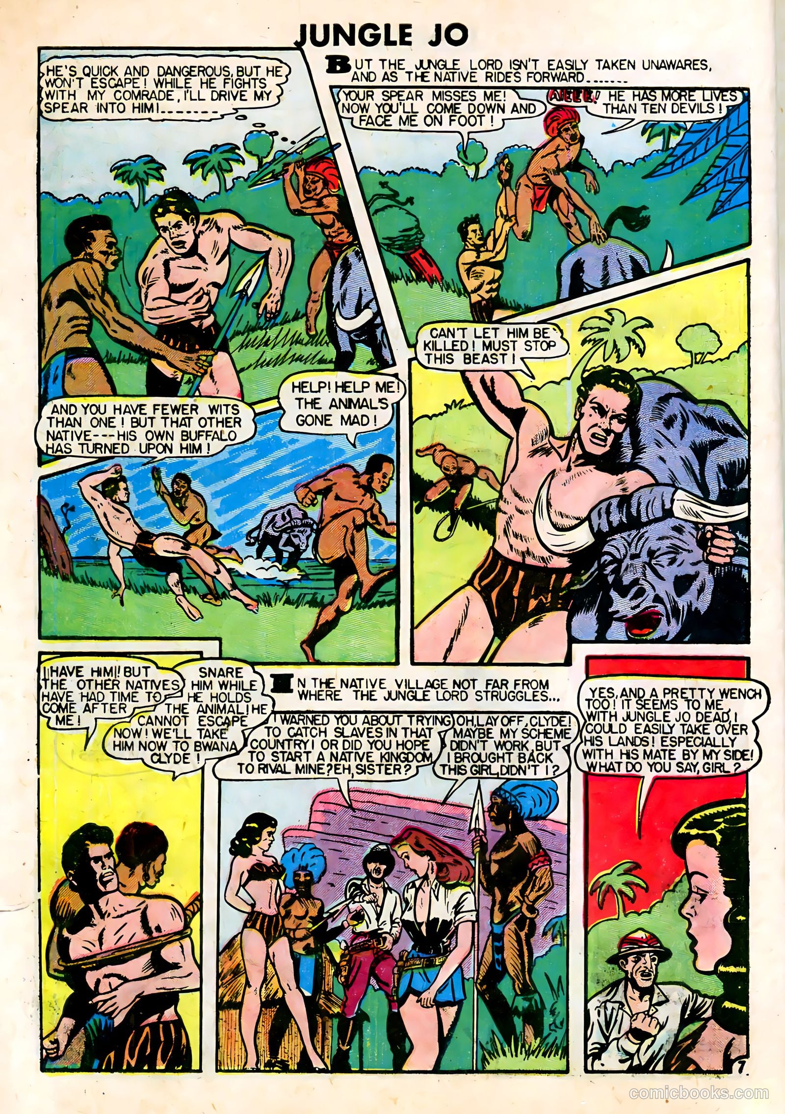 Jungle Jo #3 (1950) — page 8 of 32