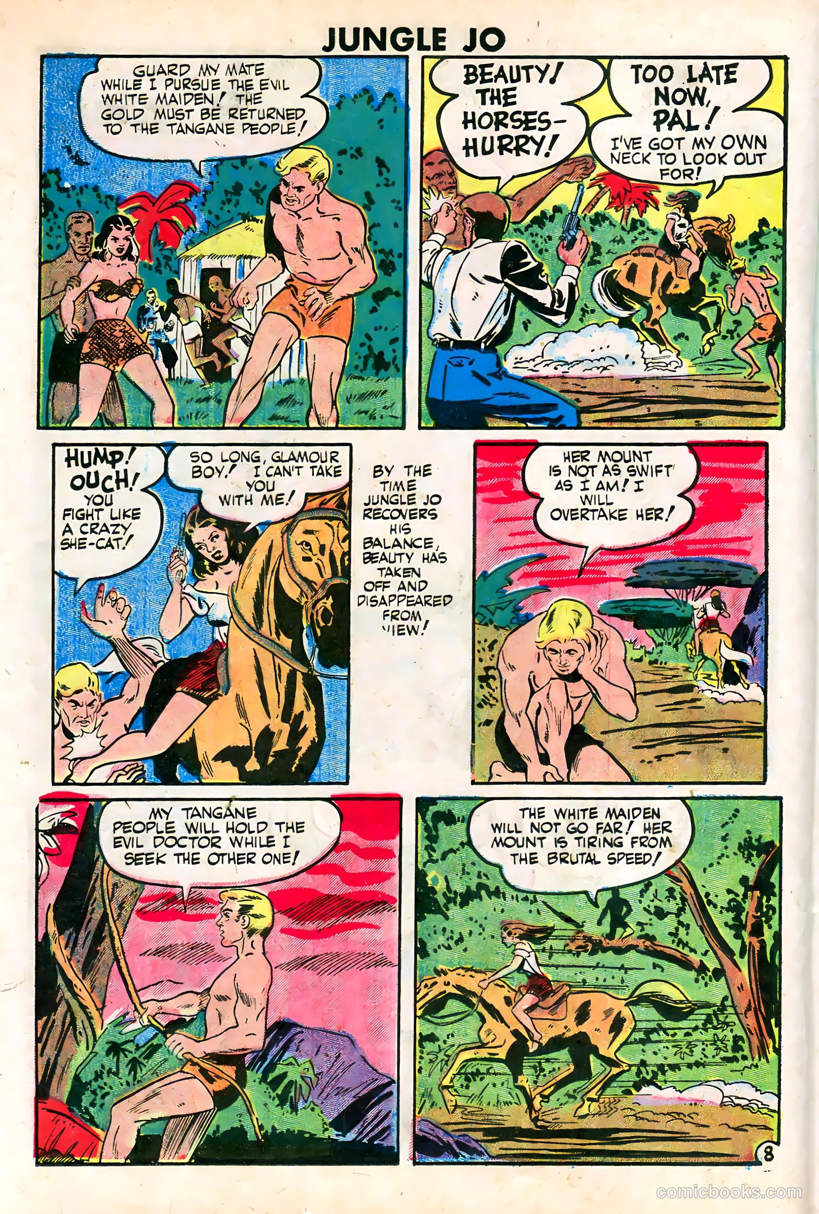 Jungle Jo #3 (1950) — page 20 of 32