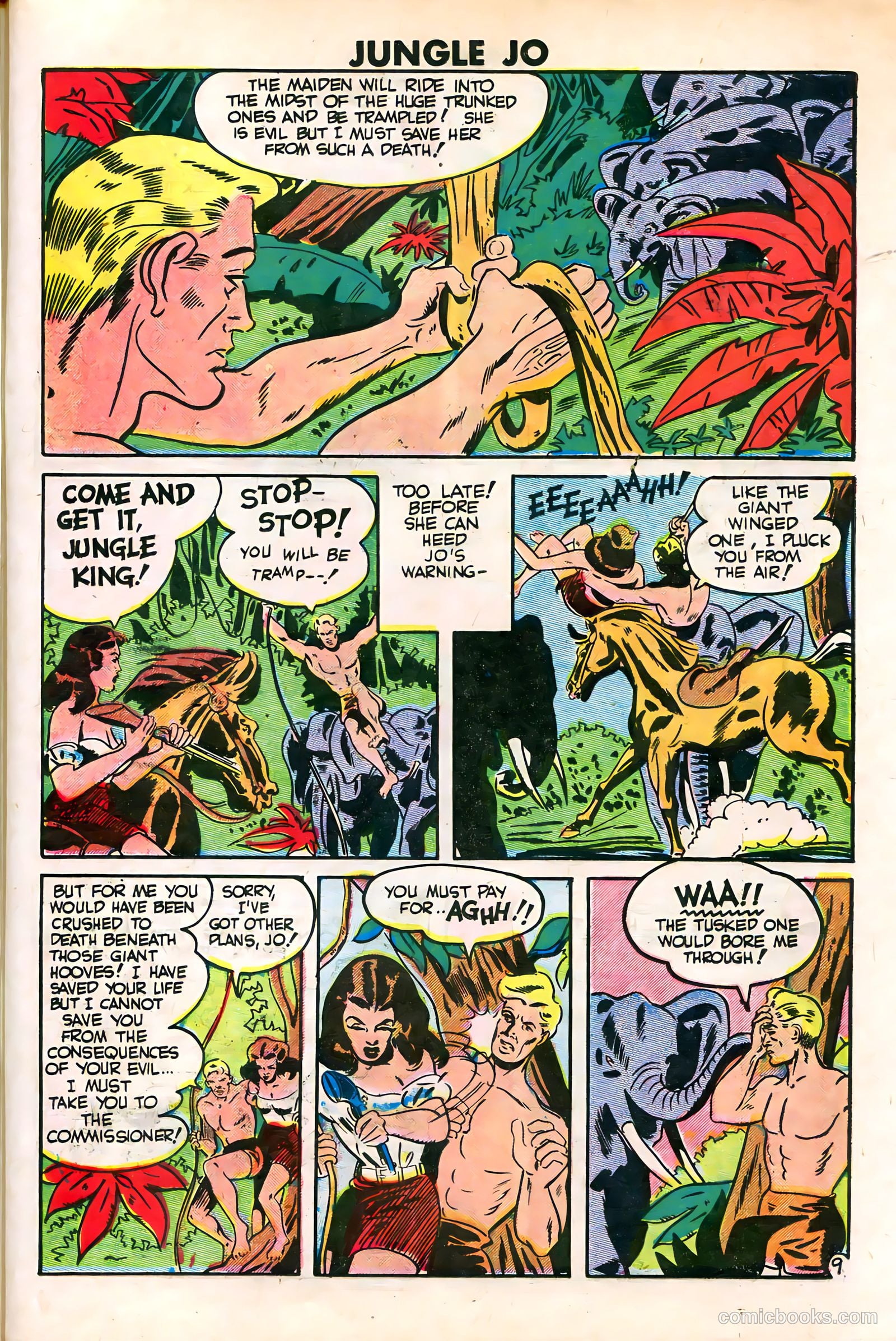 Jungle Jo #3 (1950) — page 21 of 32