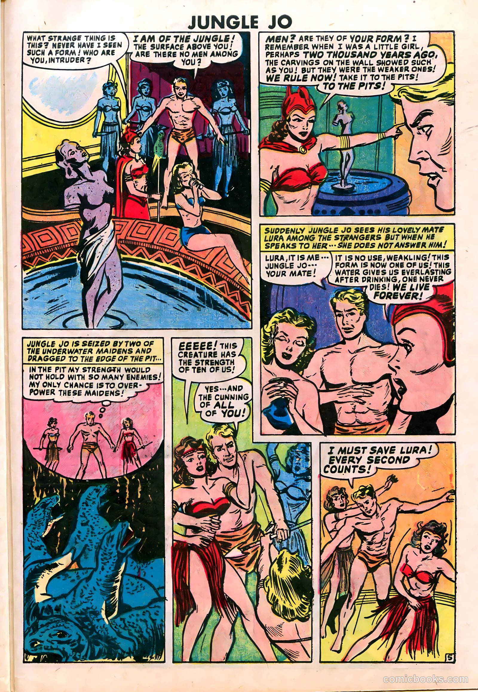 Jungle Jo #3 (1950) — page 27 of 32
