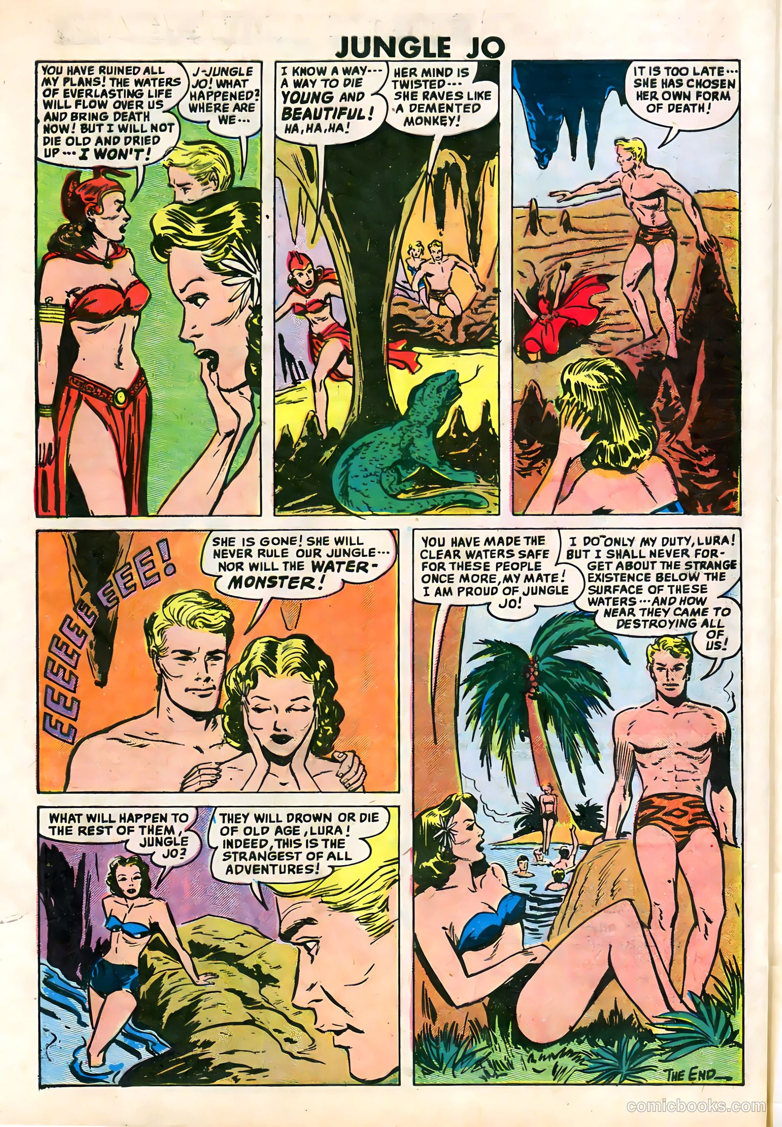 Jungle Jo #3 (1950) — page 30 of 32