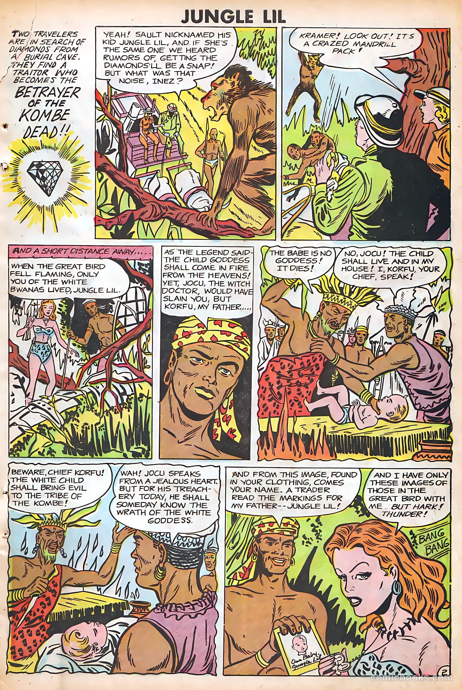 Jungle Lil #1 (1950) — page 3 of 36