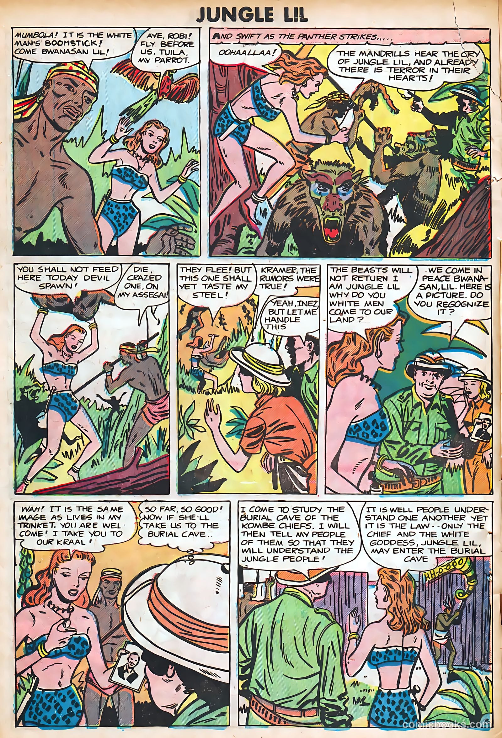 Jungle Lil #1 (1950) — page 4 of 36