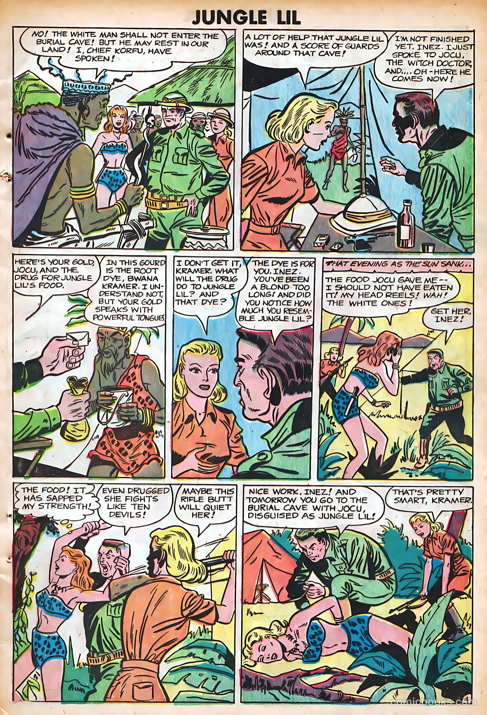 Jungle Lil #1 (1950) — page 5 of 36