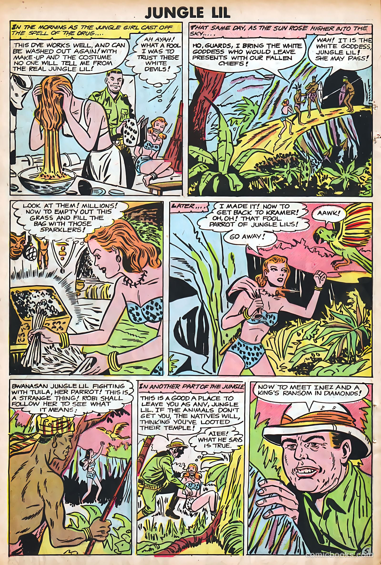 Jungle Lil #1 (1950) — page 6 of 36