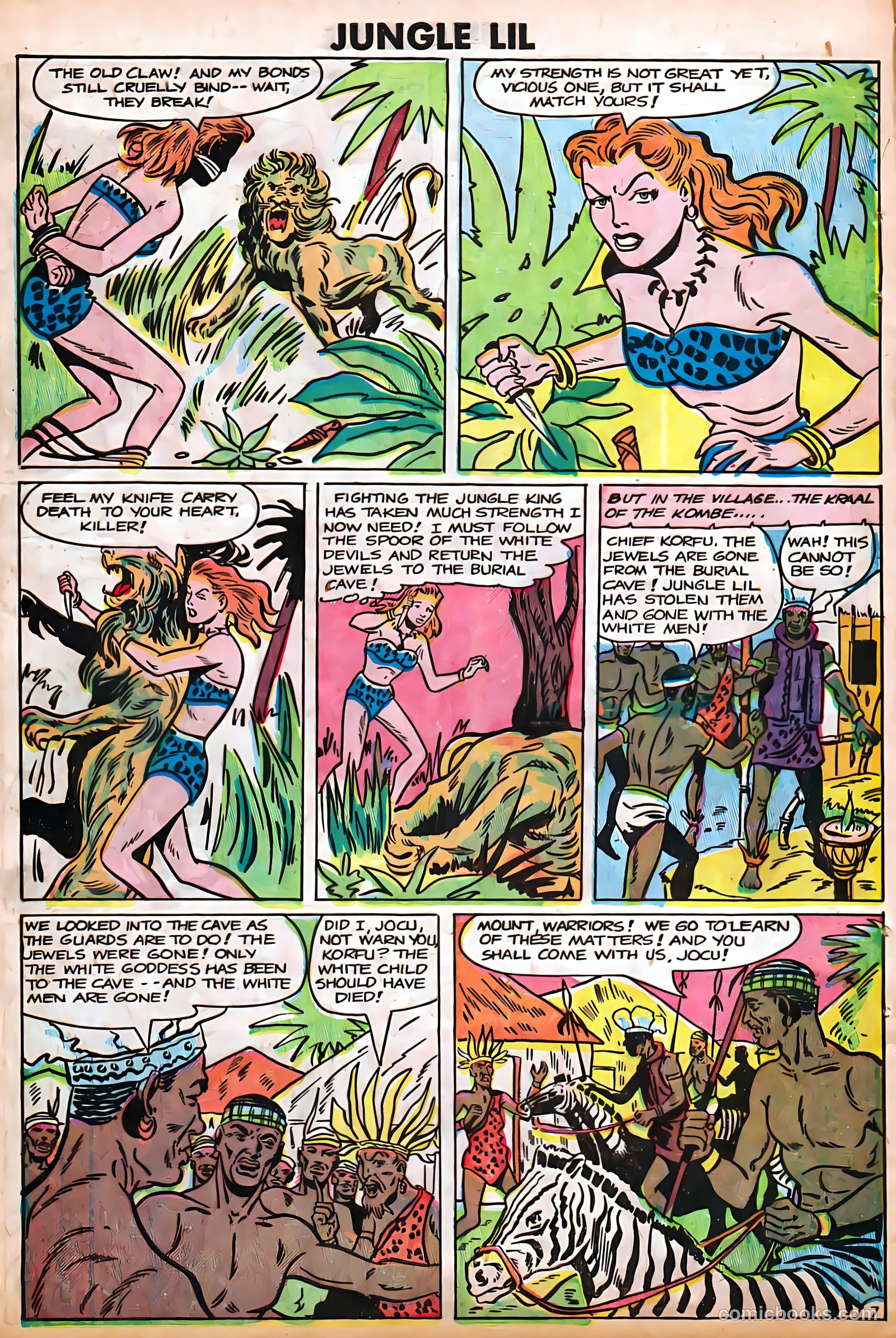 Jungle Lil #1 (1950) — page 8 of 36