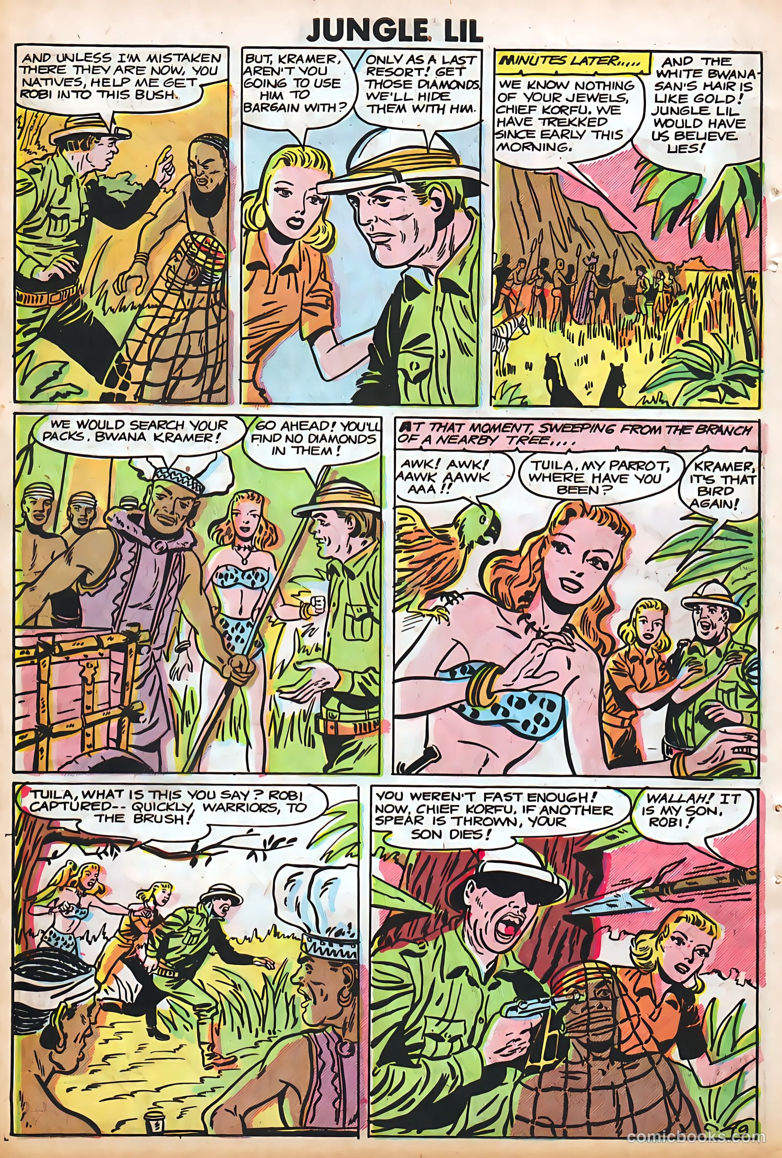Jungle Lil #1 (1950) — page 10 of 36