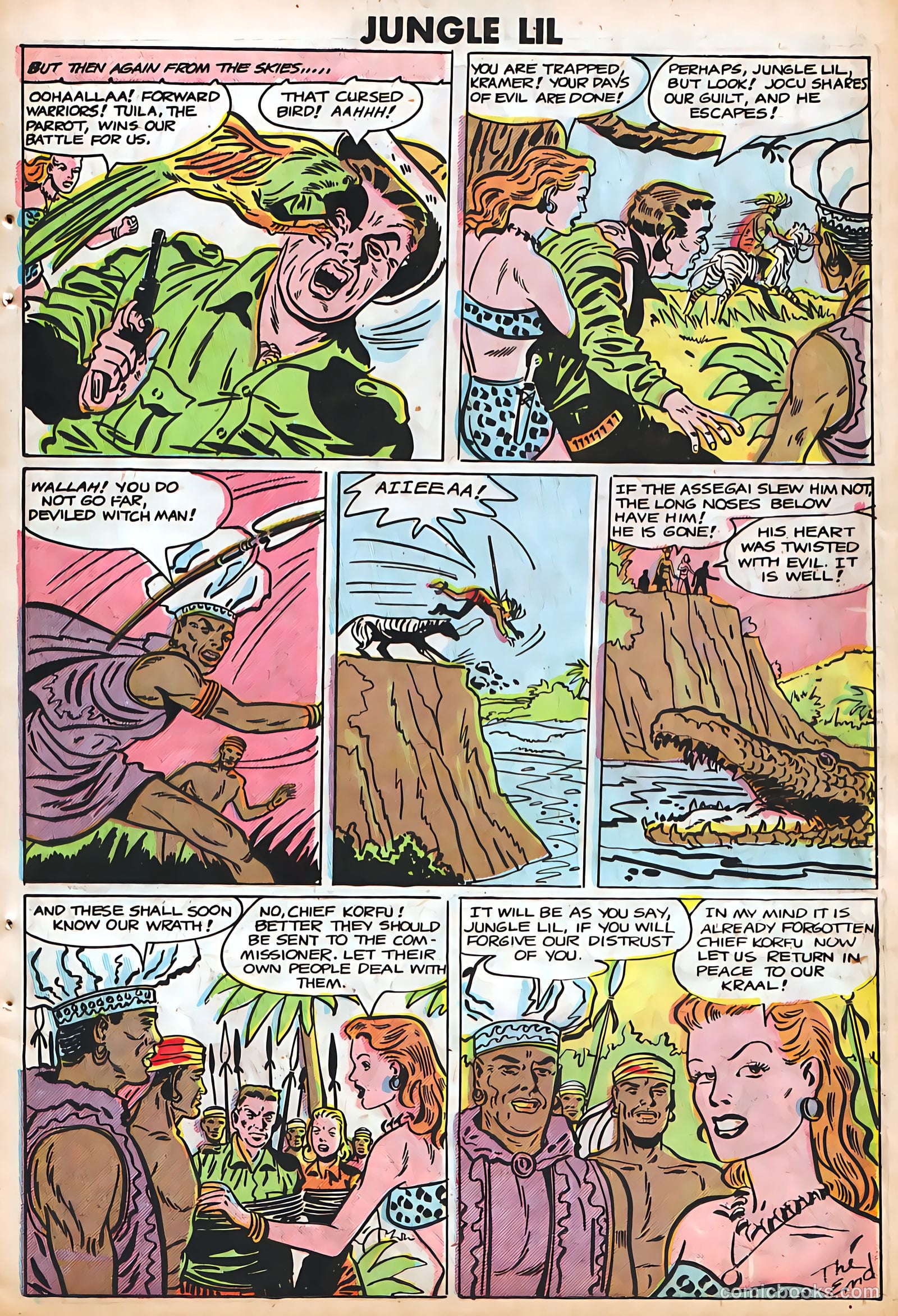 Jungle Lil #1 (1950) — page 11 of 36