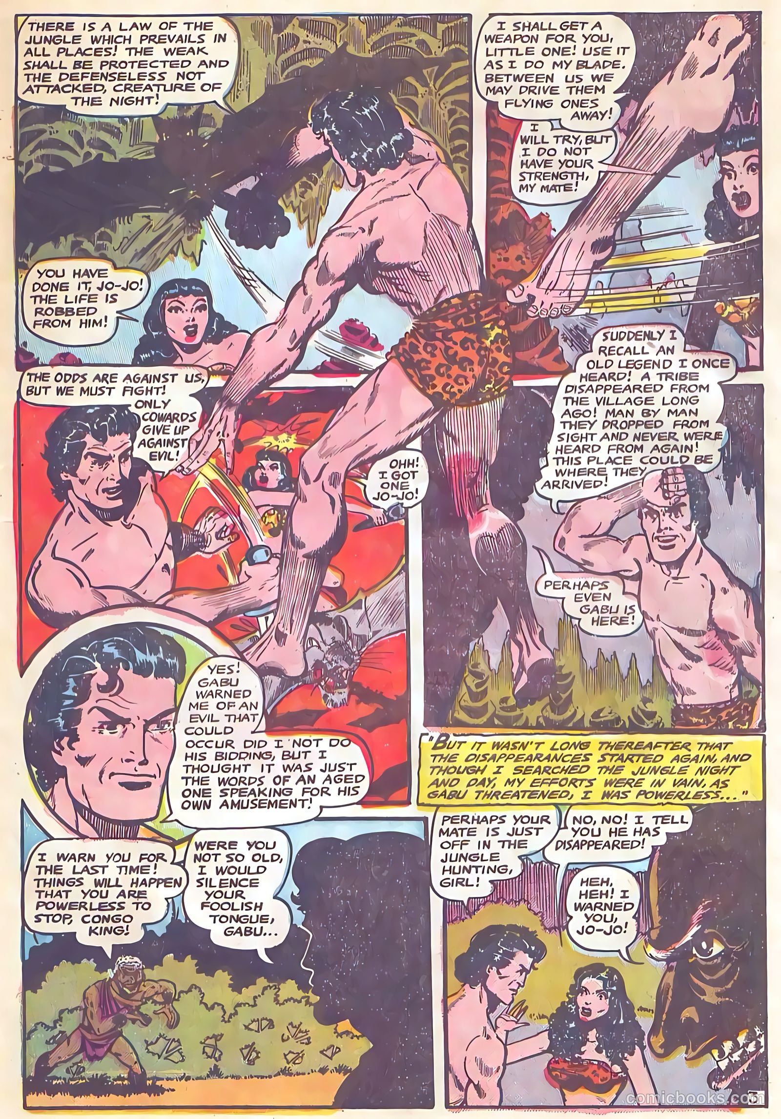 Jungle Thrills #16 (1952) — page 13 of 34