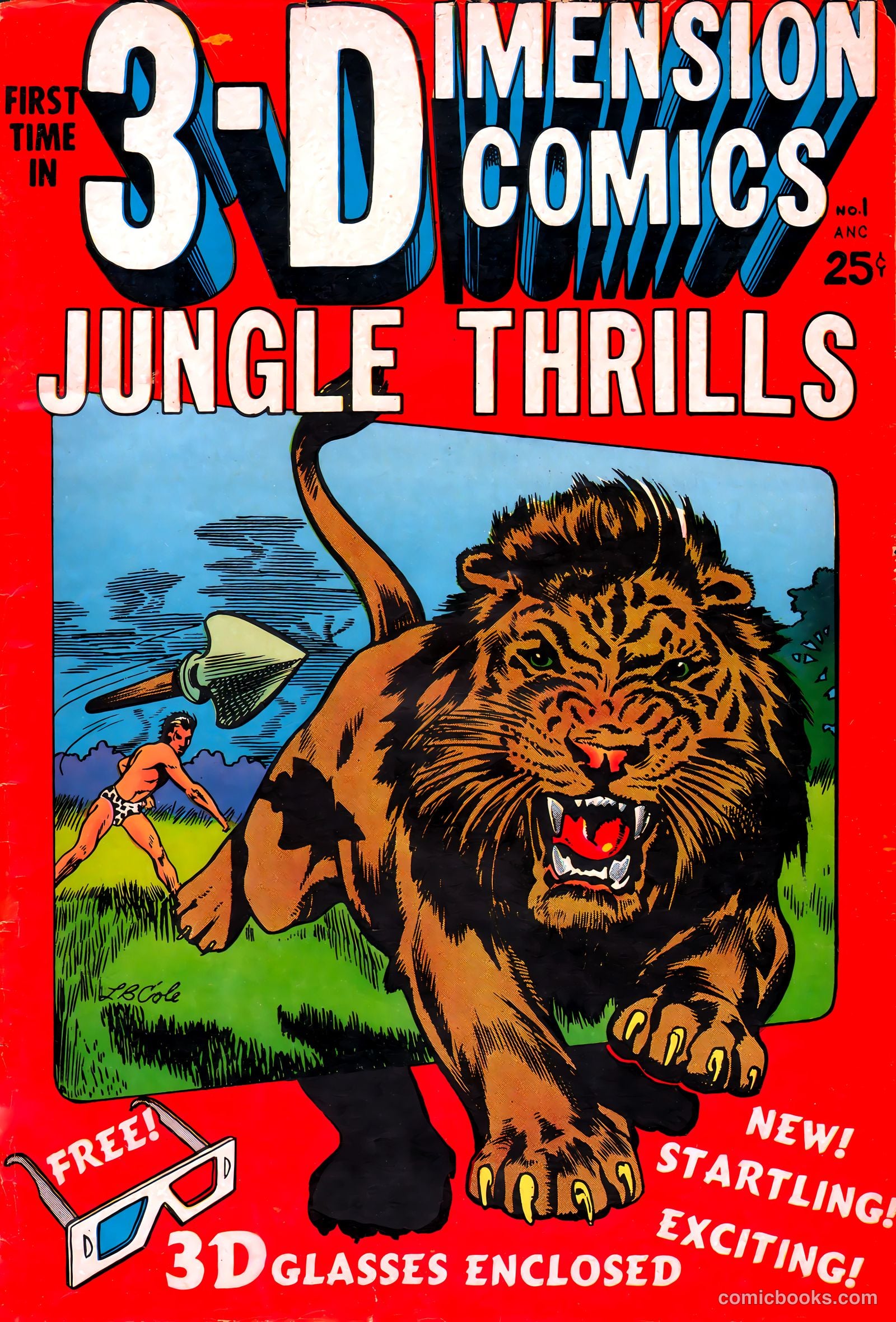 Jungle Thrills 3-D #1