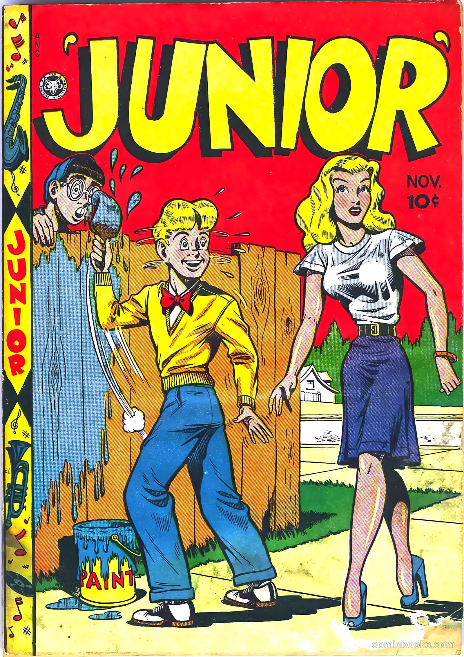 Junior [Junior Comics] #10