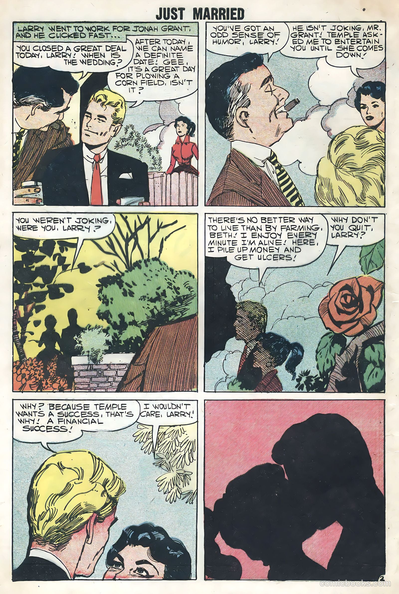 Just Married #3 (1958) — page 4 of 35