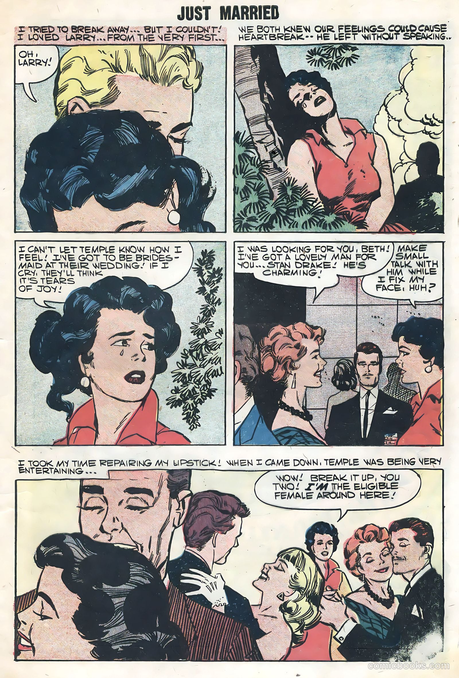 Just Married #3 (1958) — page 5 of 35